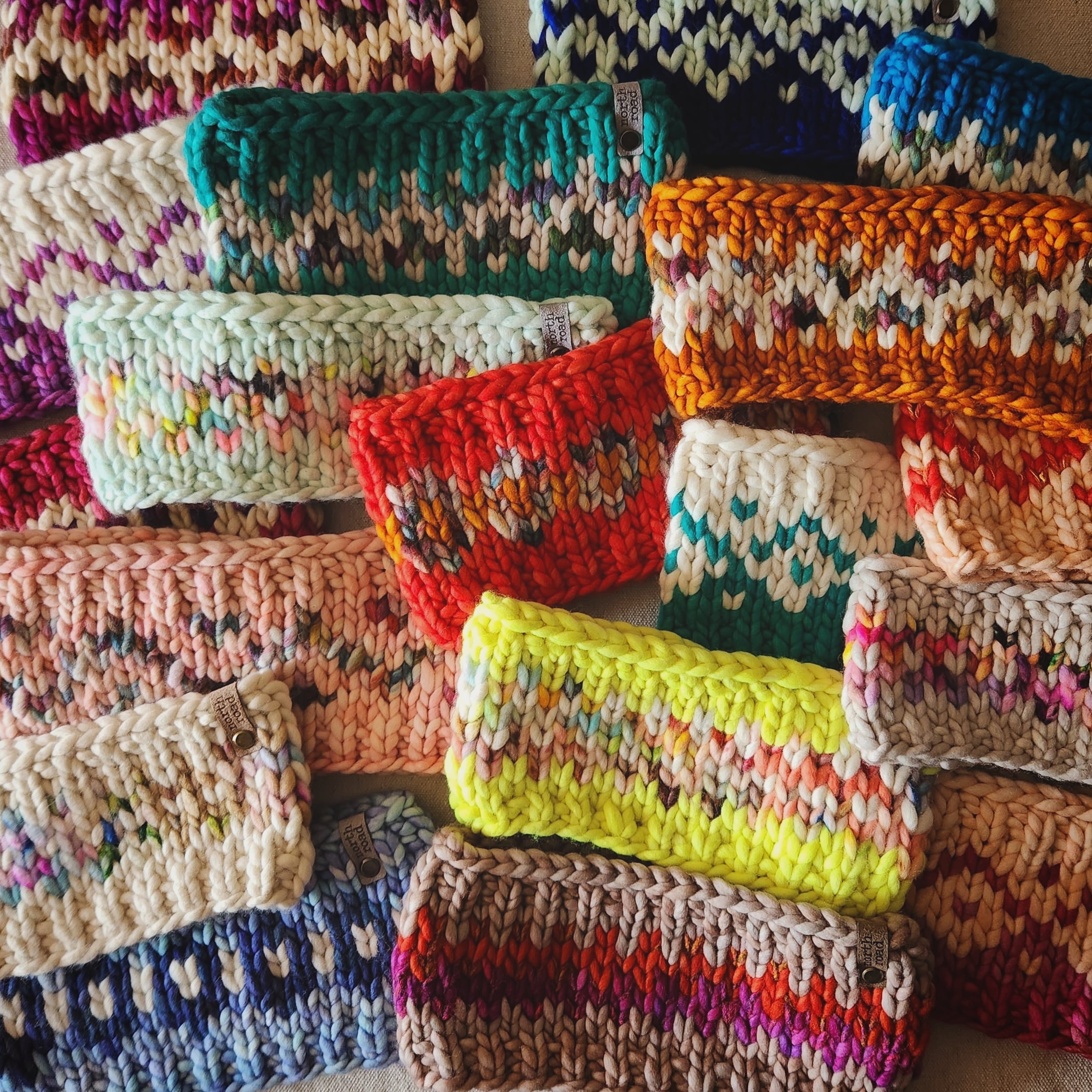 Handmade Knit Chunky Headbands North Road Knits