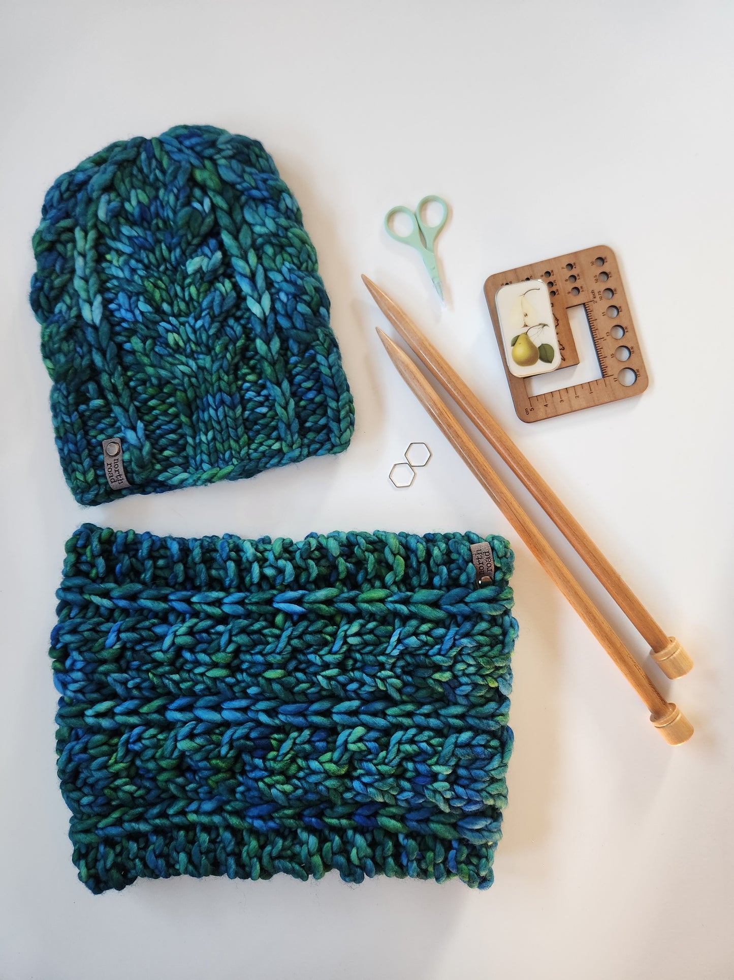 Circle of Pines Hat Knitting Pattern