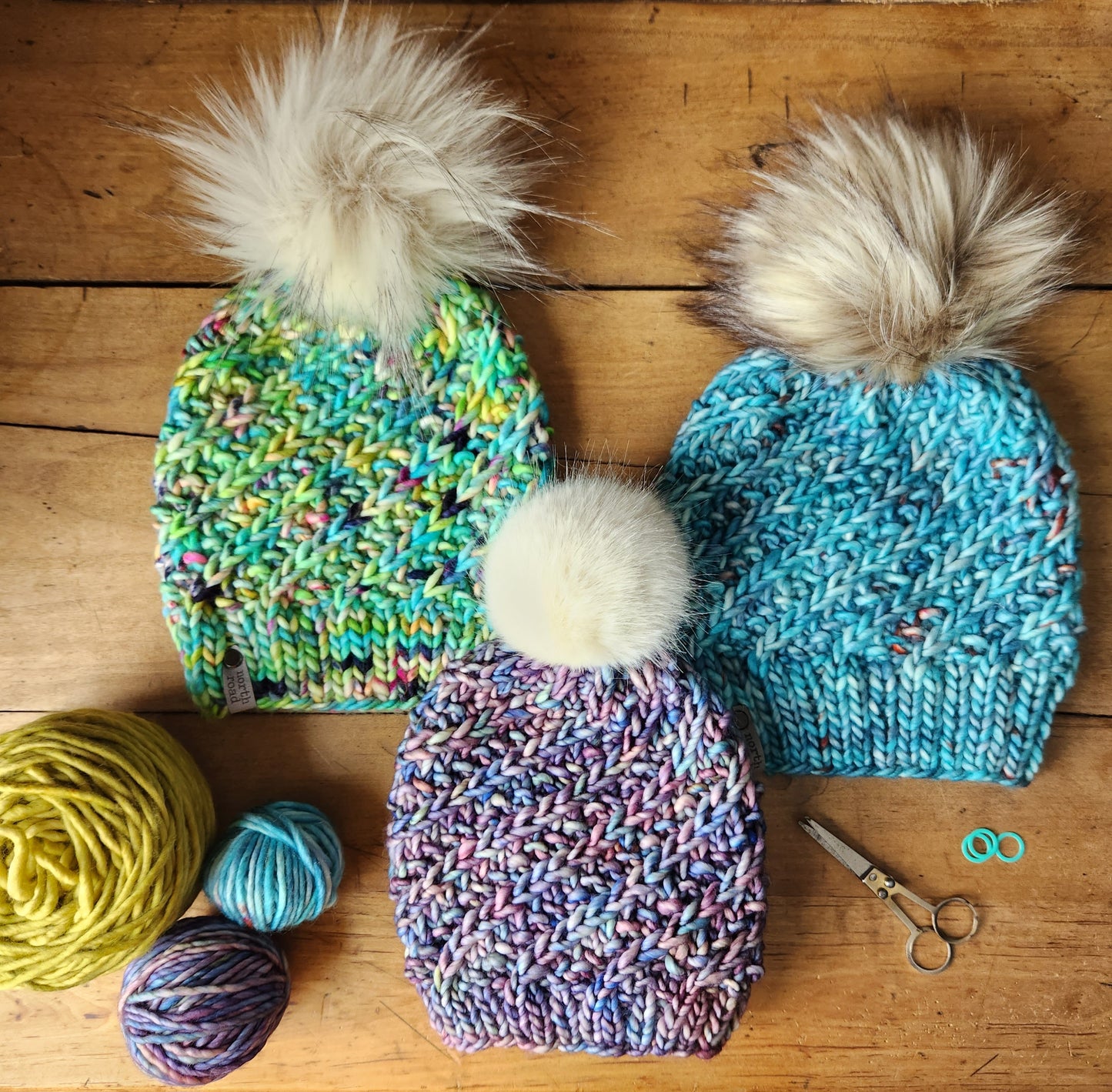 Gales of November Hat Bulky Knitting Pattern