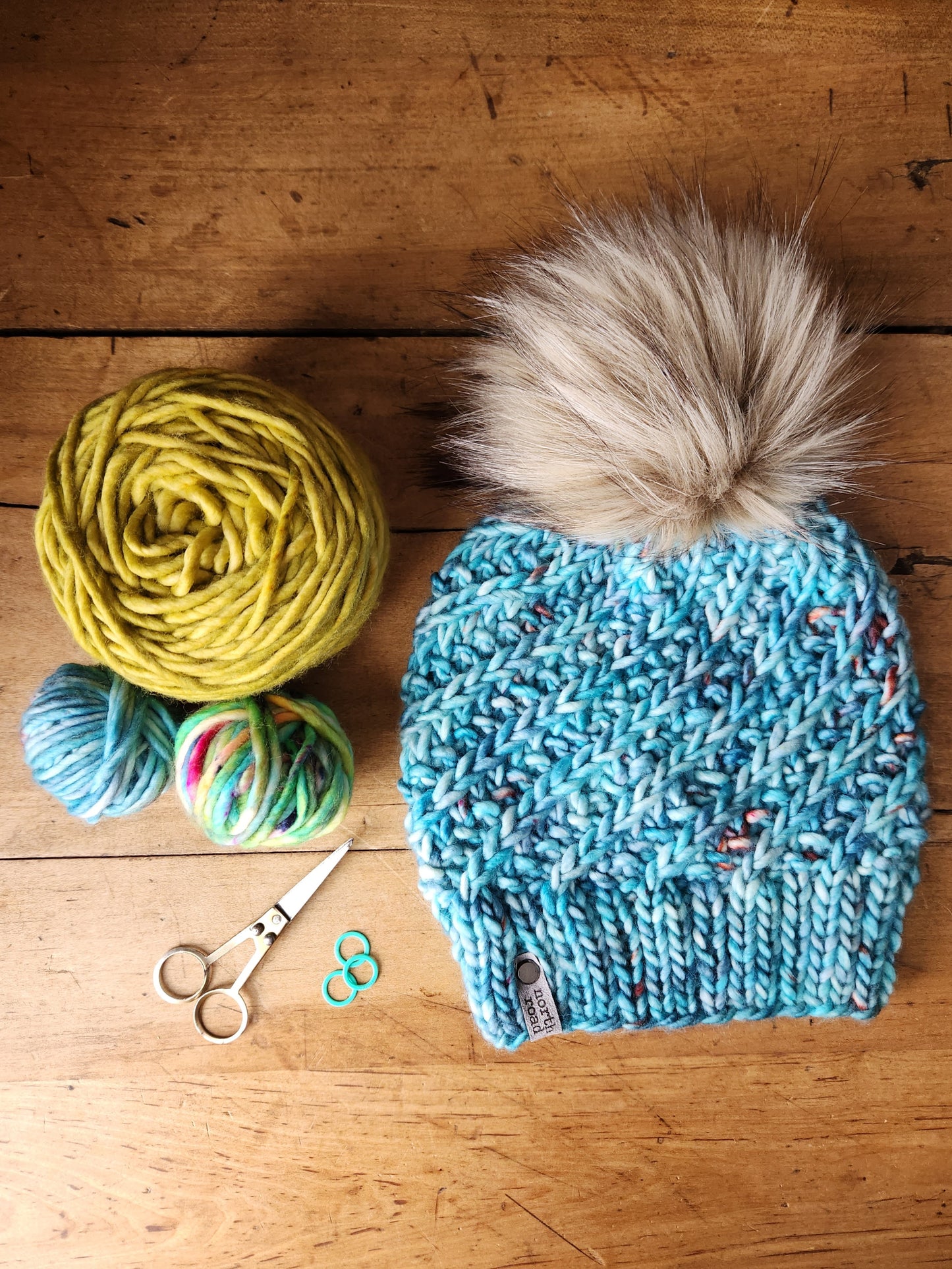 Gales of November Hat Bulky Knitting Pattern