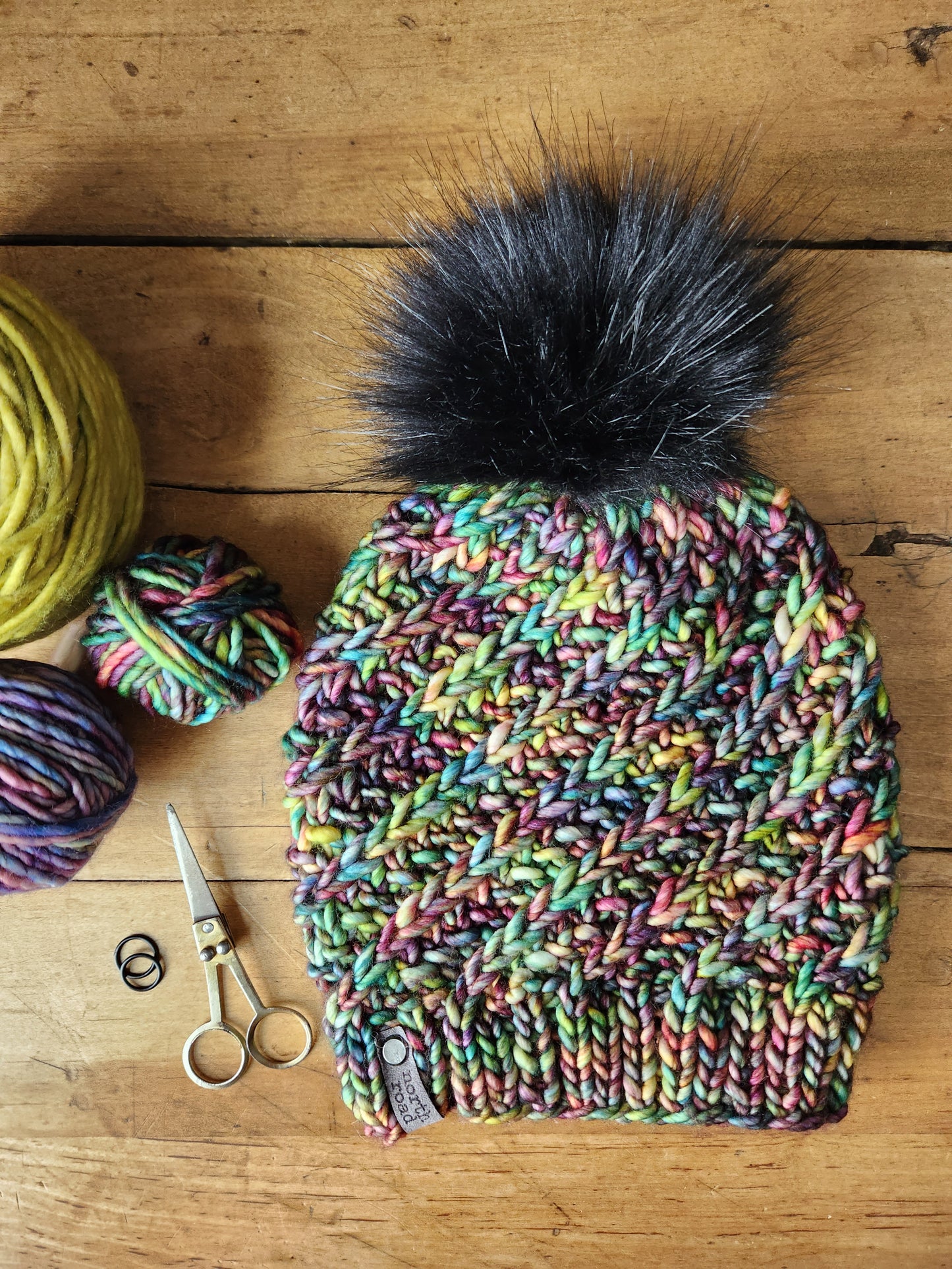 Gales of November Hat Bulky Knitting Pattern