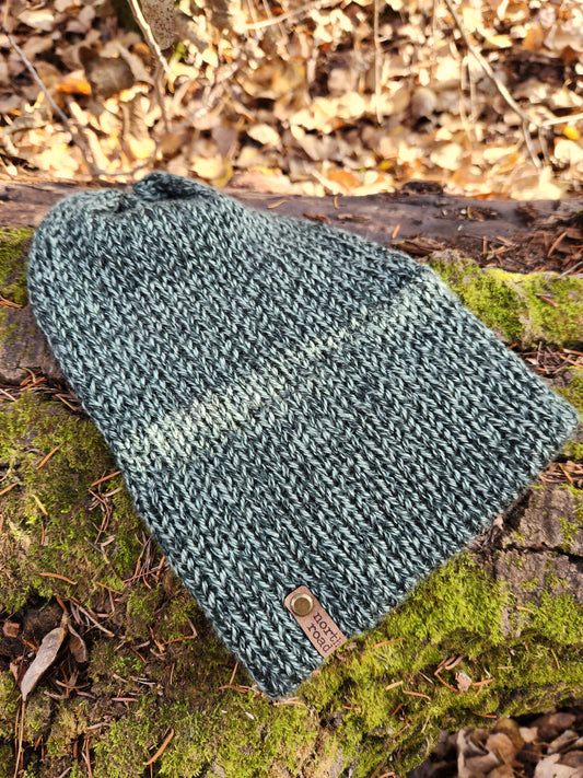 Lightweight Hat, Folded Double Brim Wool Free, Pine