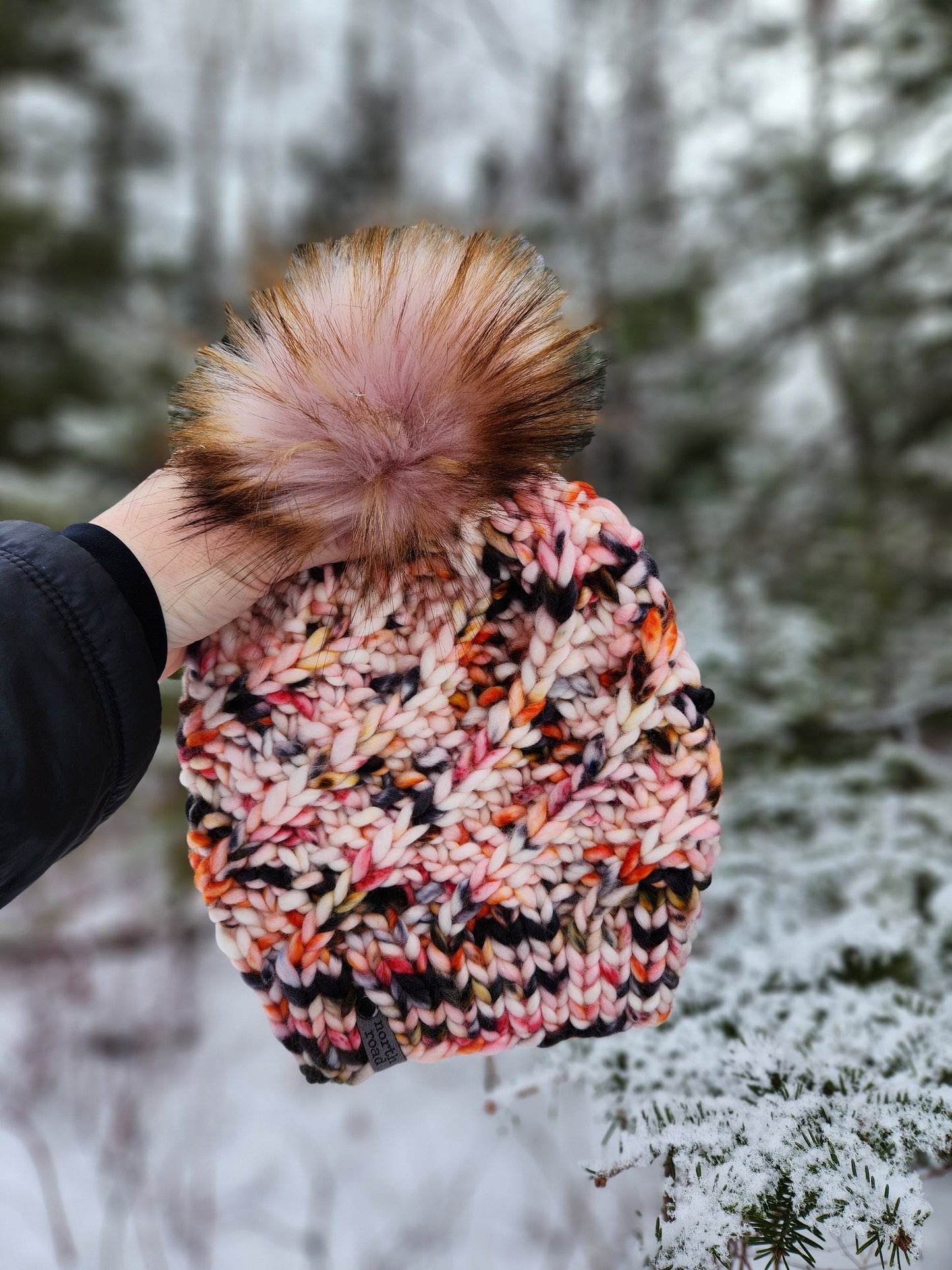 Merino Wool Pom Hat