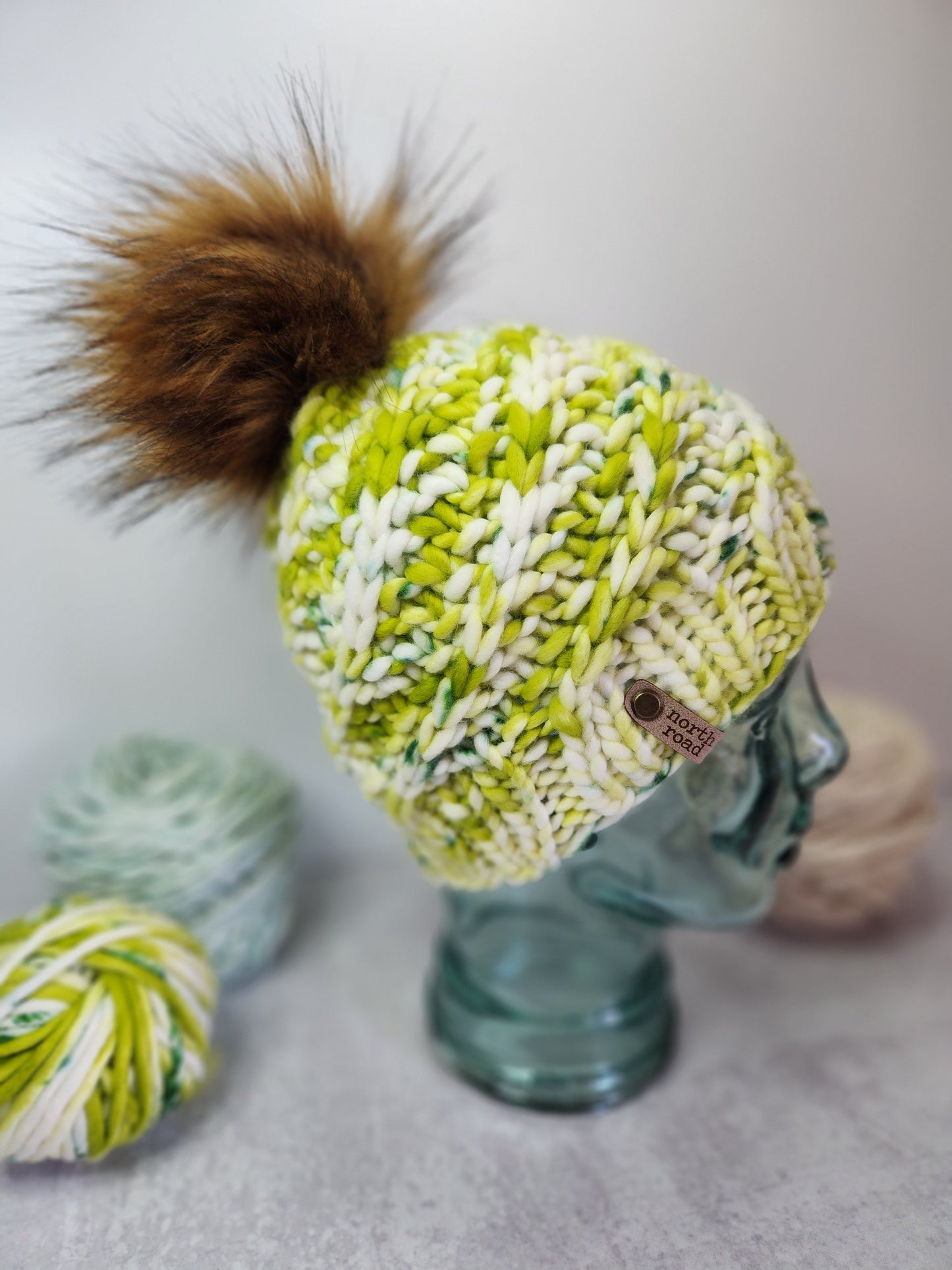Merino Wool Pom Hat