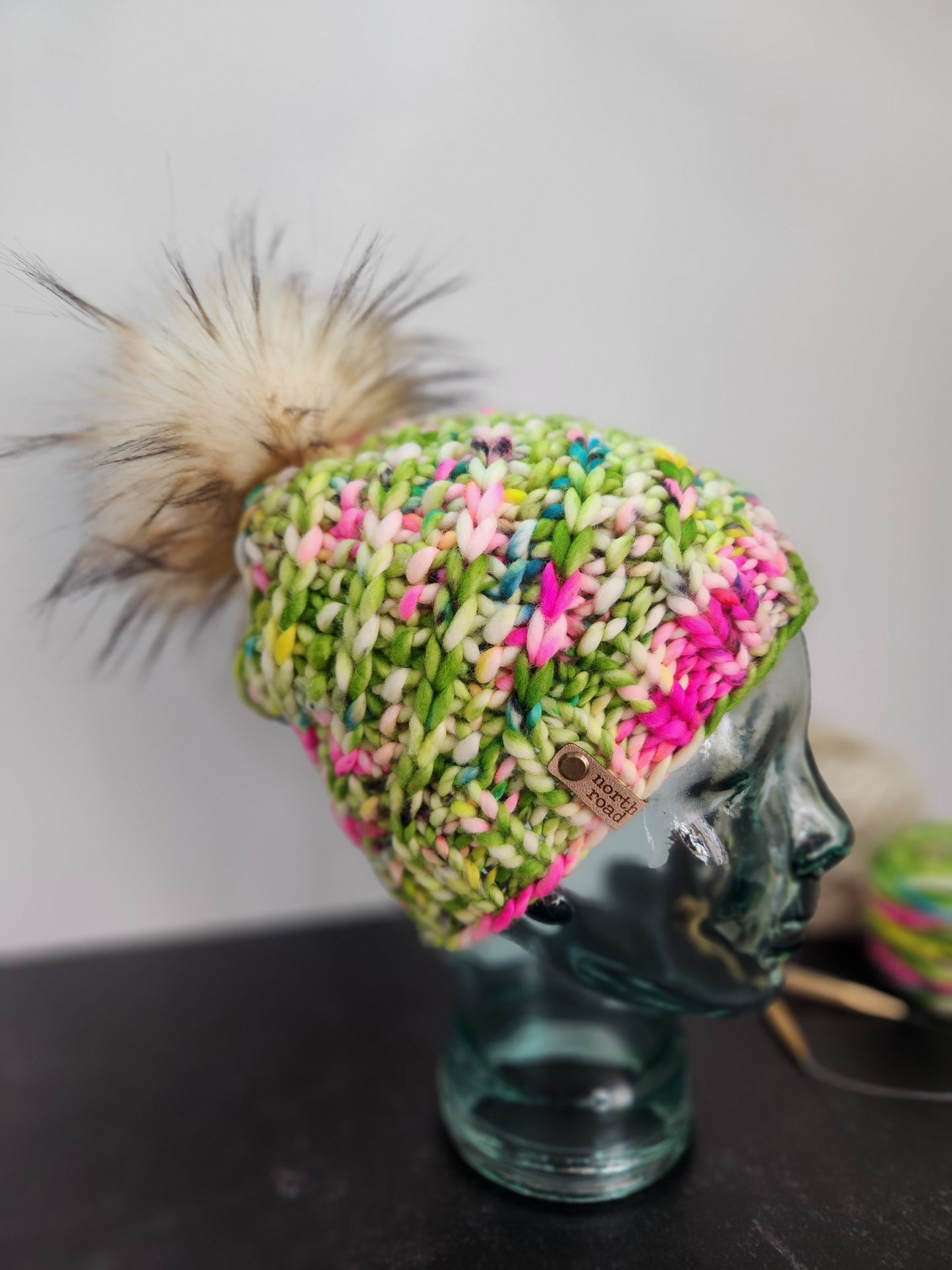 Merino Wool Pom Hat