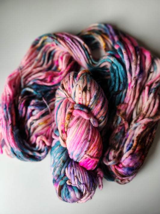 Honey and Clover | Hand Dyed Merino Wool Super Bulky | Silent Lucidity