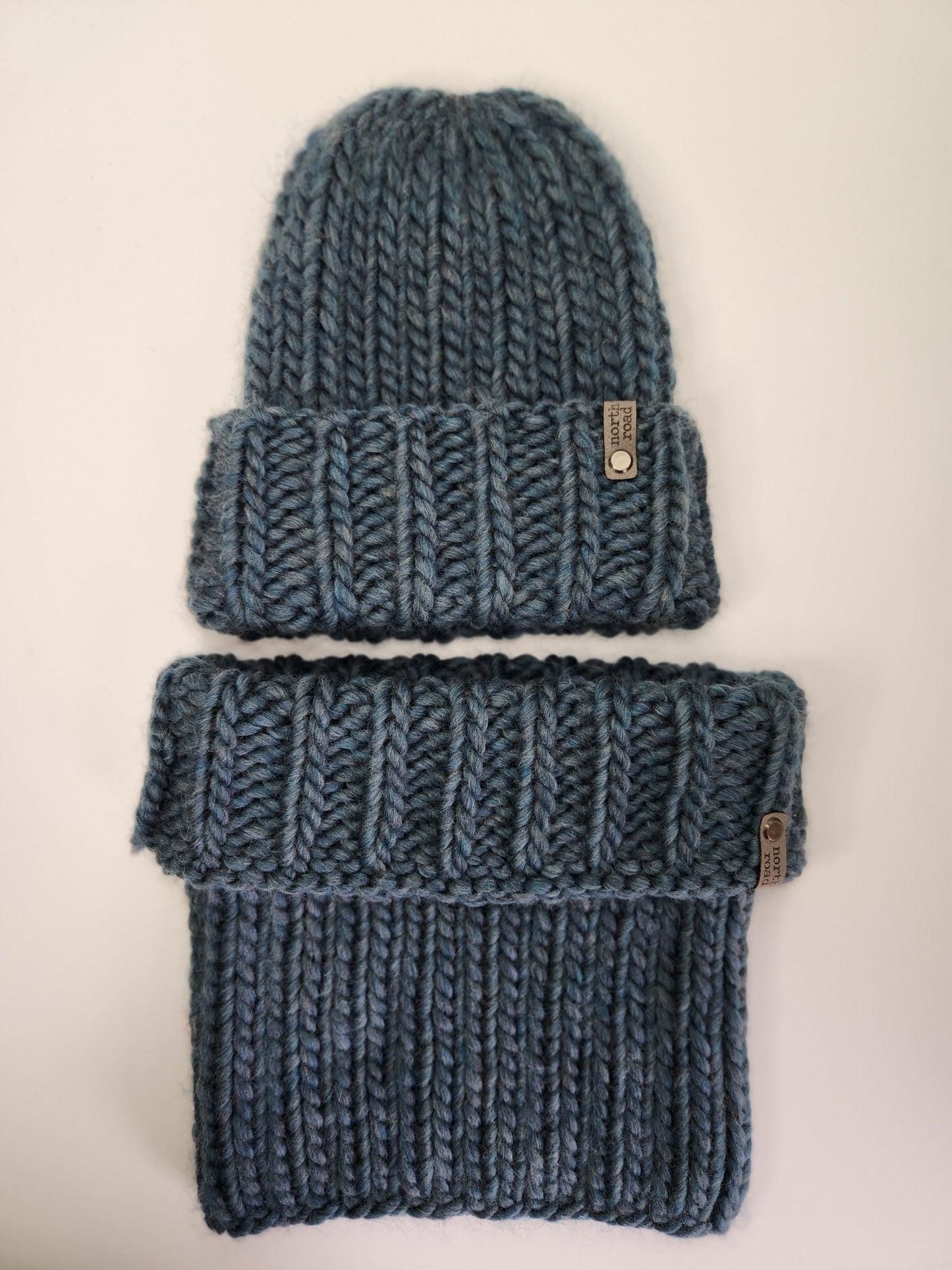 Wool Hat and Cowl Set