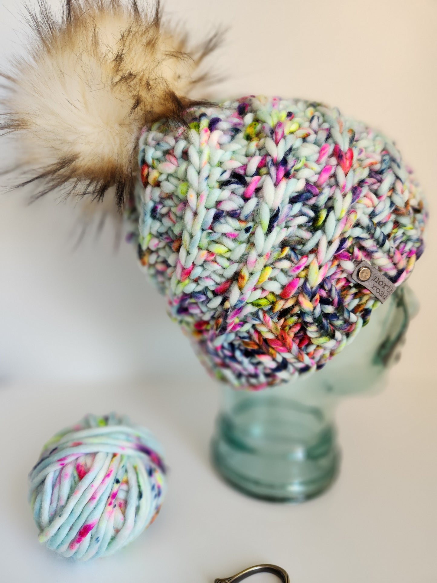 Merino Wool Pom Hat