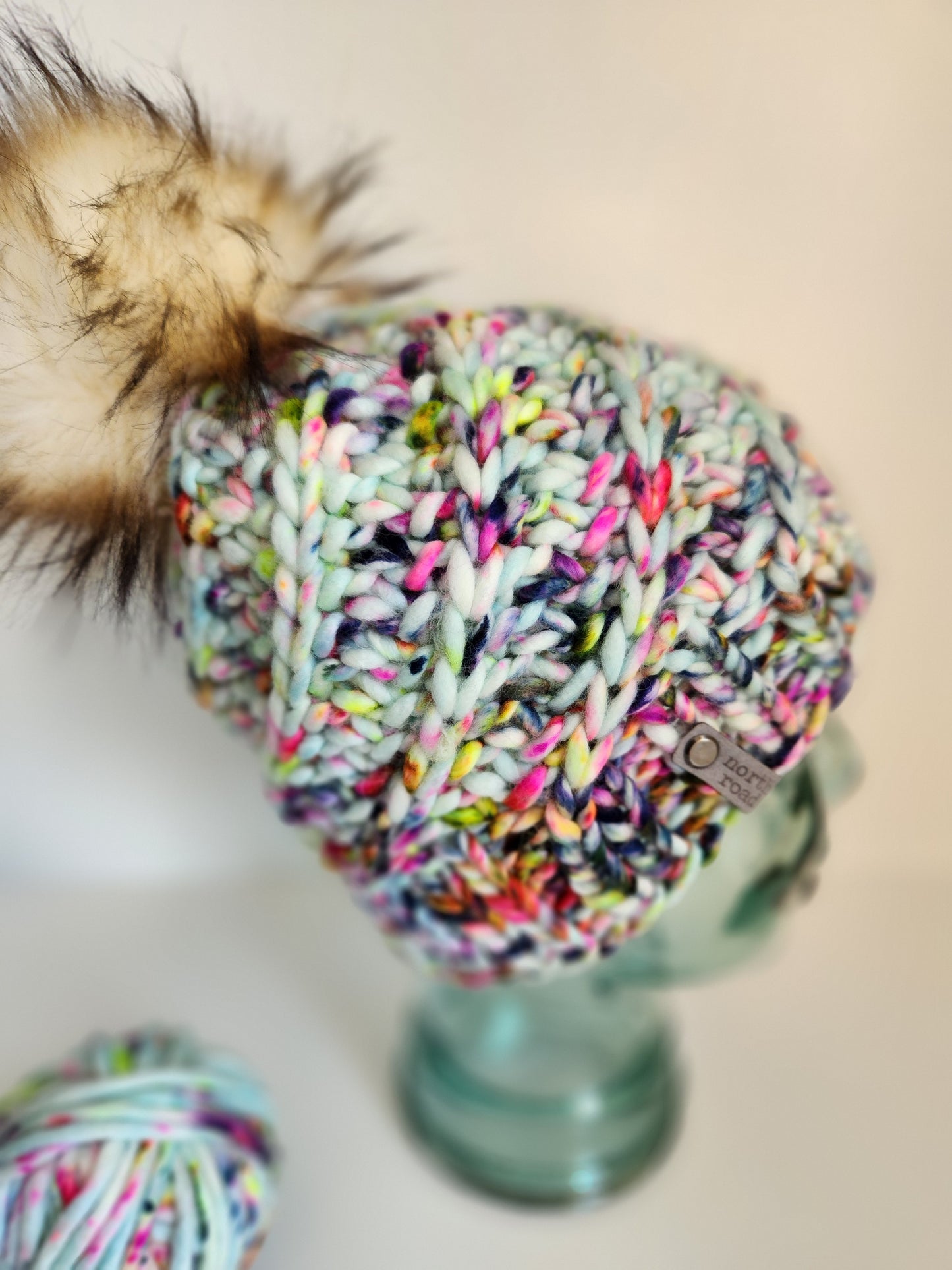 Merino Wool Pom Hat