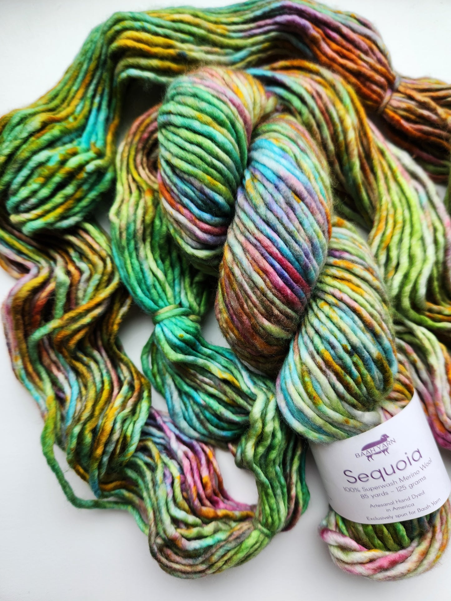 Baah Yarn | Sequoia | Green Eyed Lady