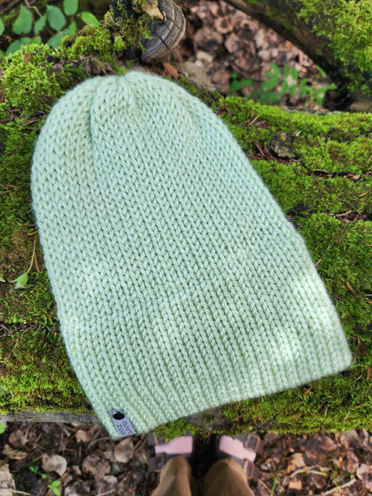 Lightweight Hat, Folded Double Brim Wool Free, Pear
