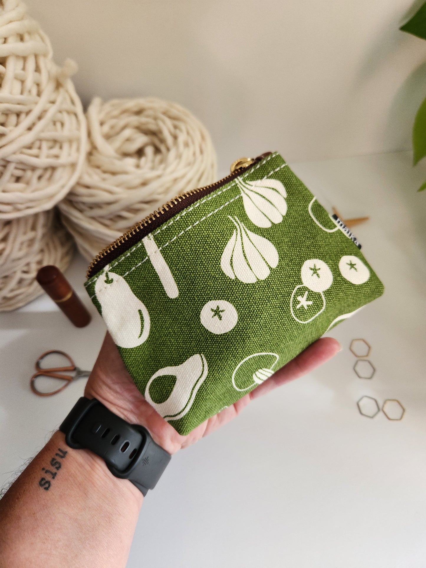 Small Zipper Pouch, Marche