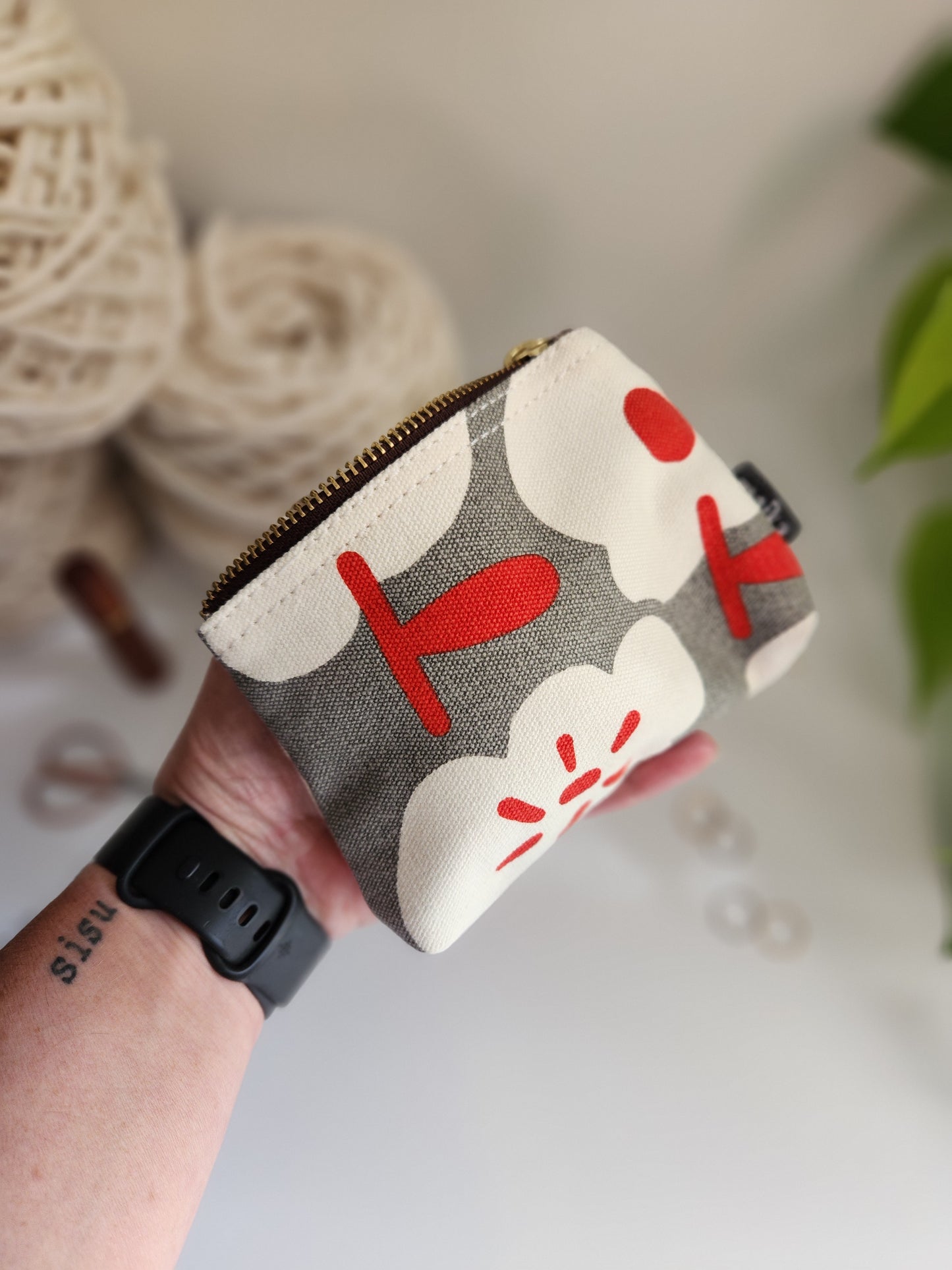 Small Zipper Pouch, Sierra