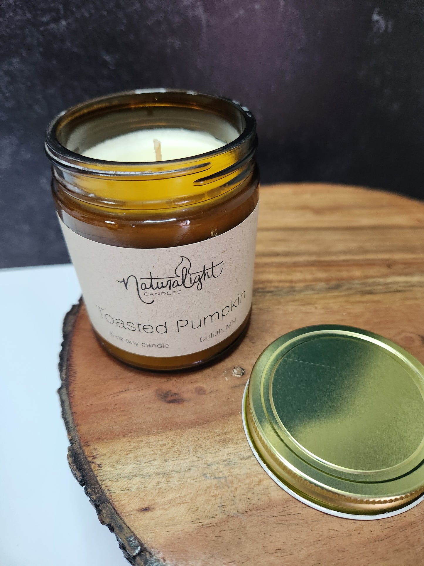 Naturalight Candle,  Toasted Pumpkin