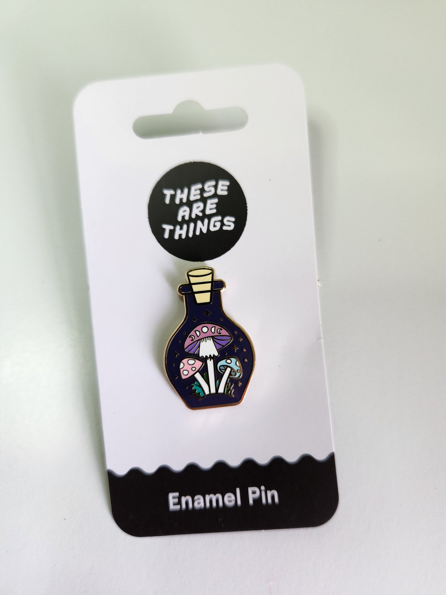 Mushroom Colony Enamel Pin