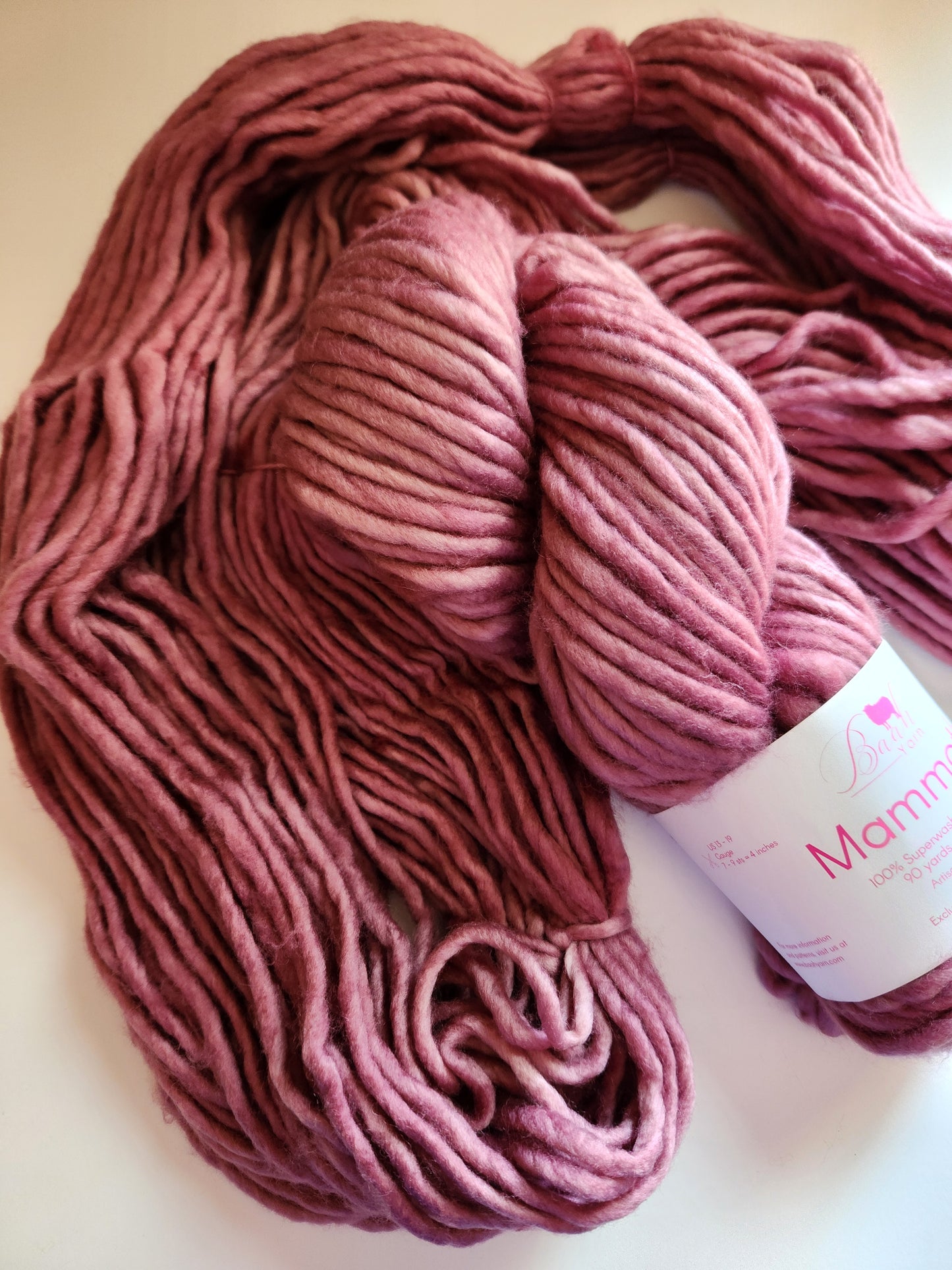 Baah Yarn | Mammoth | On The Mauve