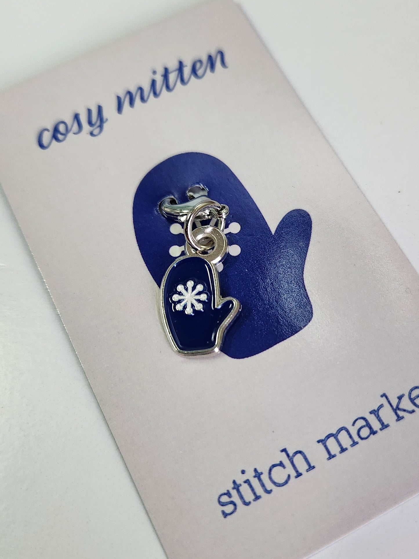 Removable Mitten Stitch Marker (Single Stitch Marker)