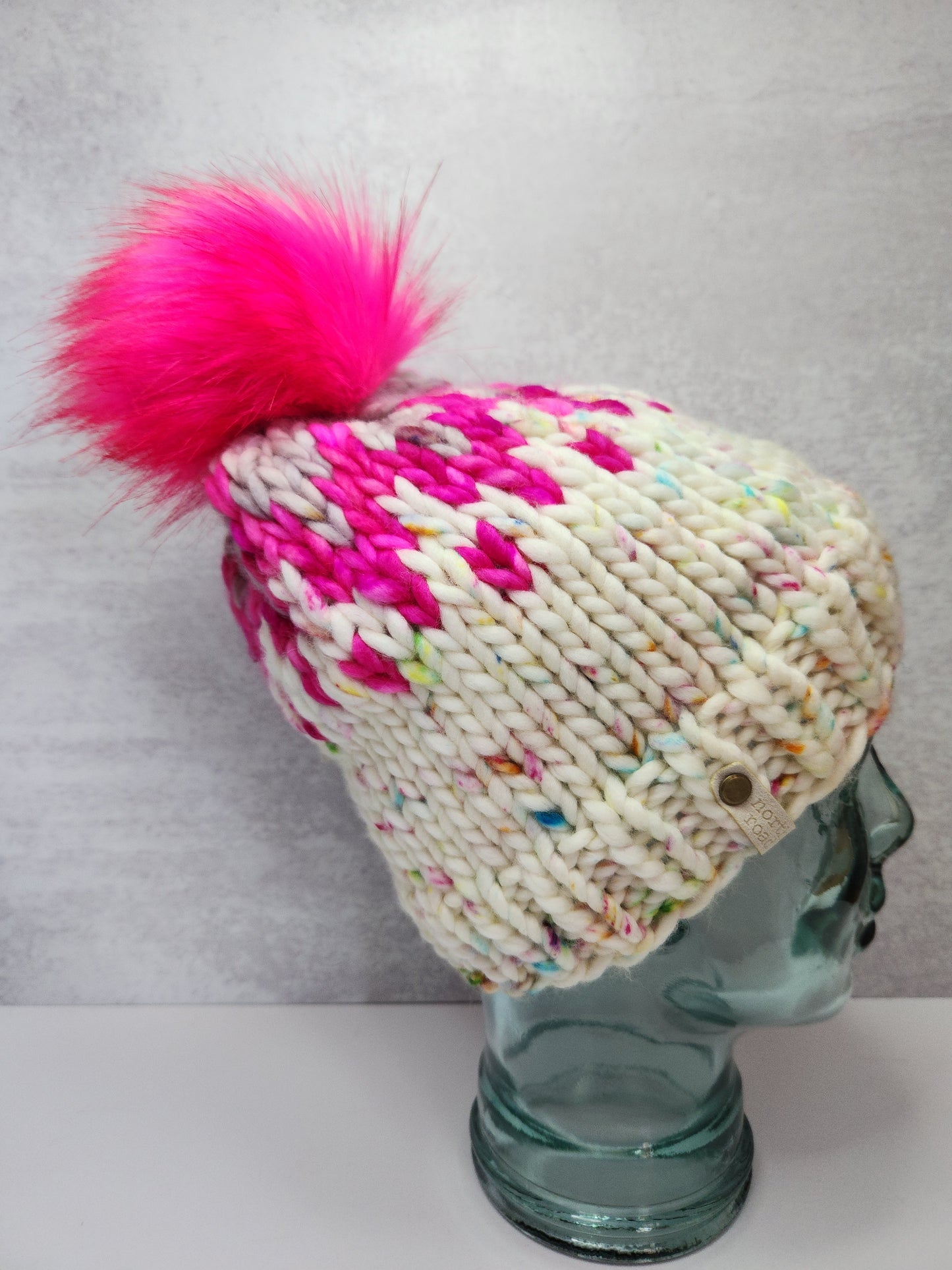 Merino Wool Pom Hat