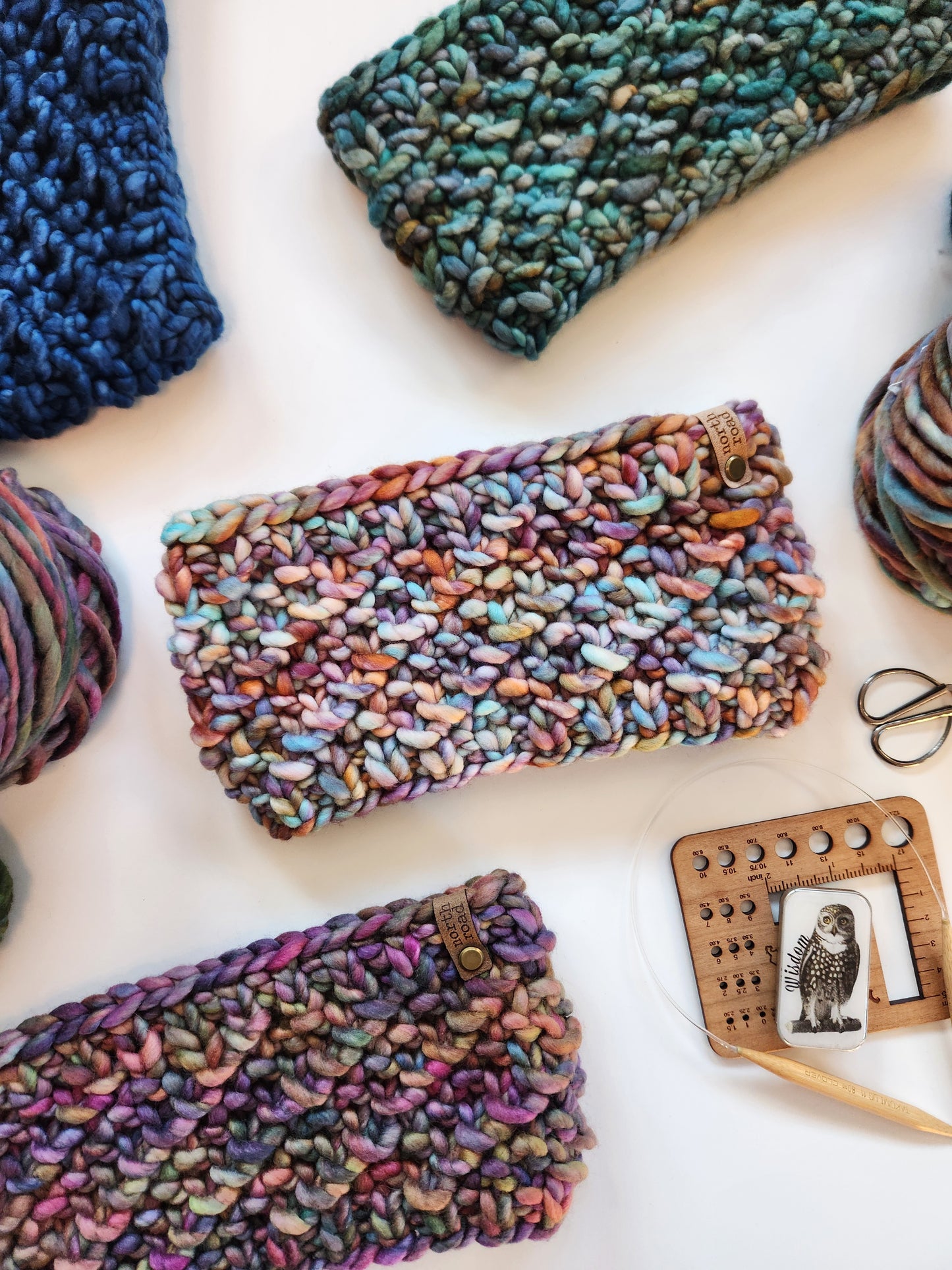 Ripple Effect Headband Knitting Pattern