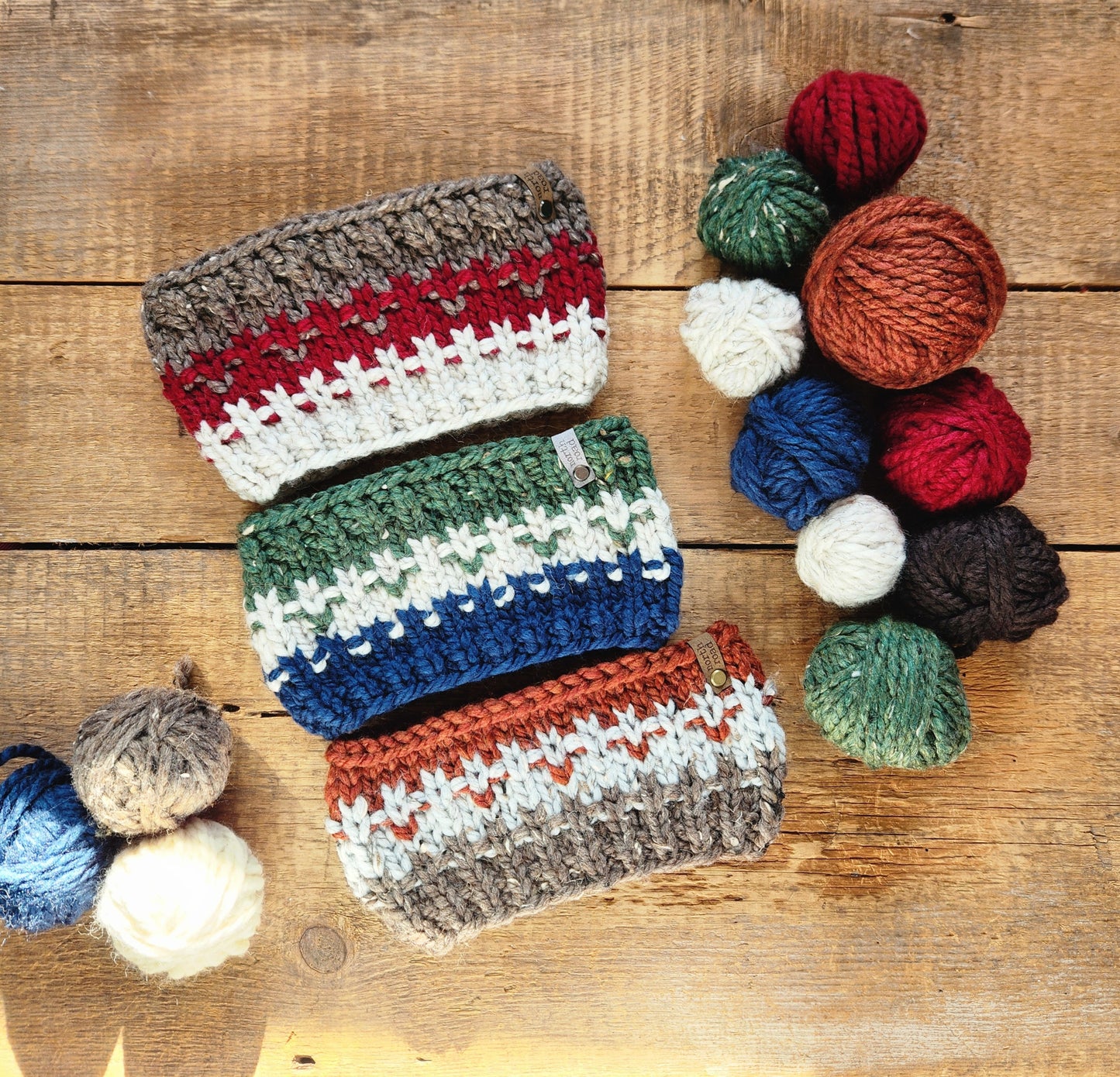 Stratification Headband Knitting Pattern