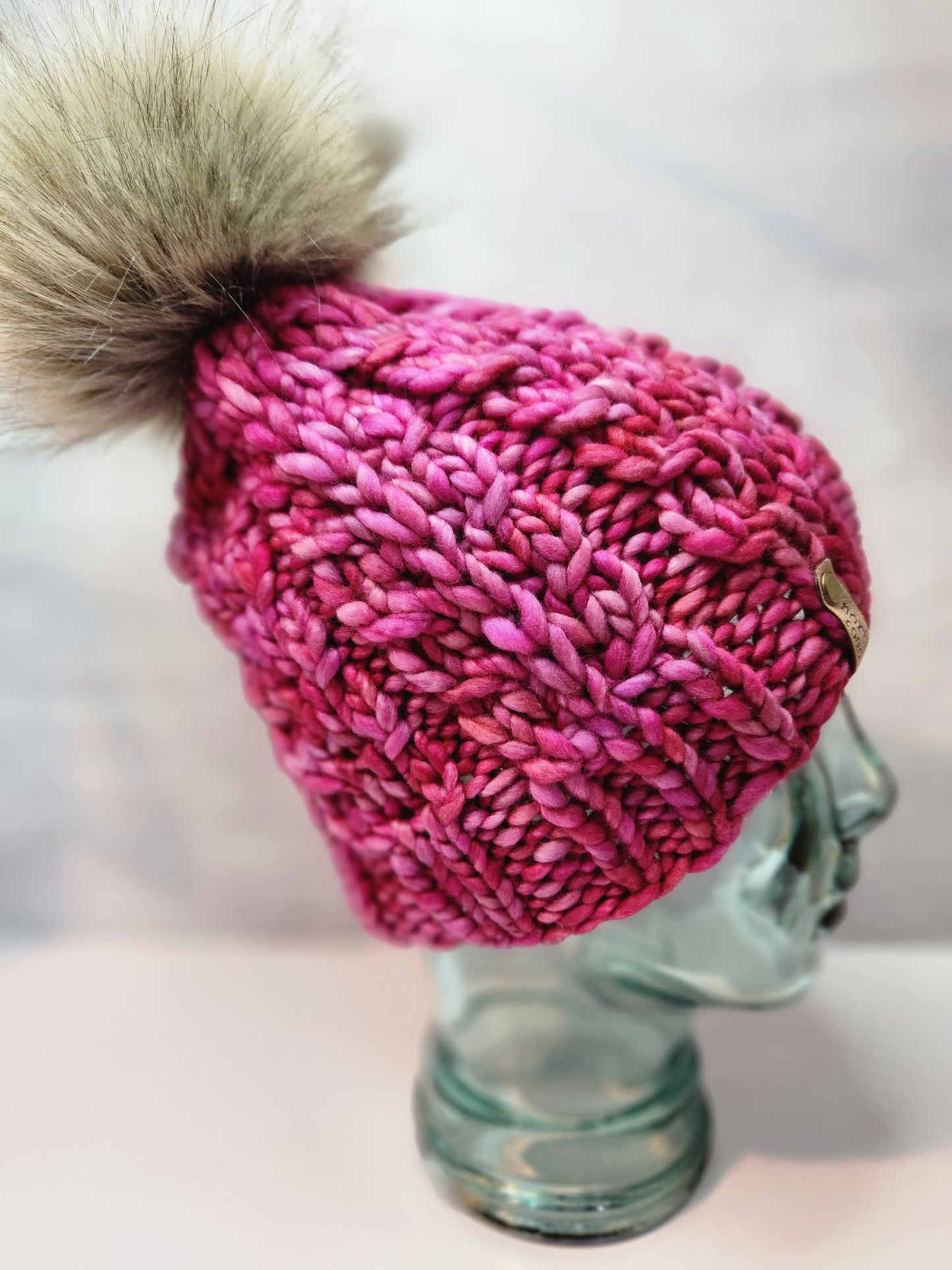 Merino Wool Pom Hat