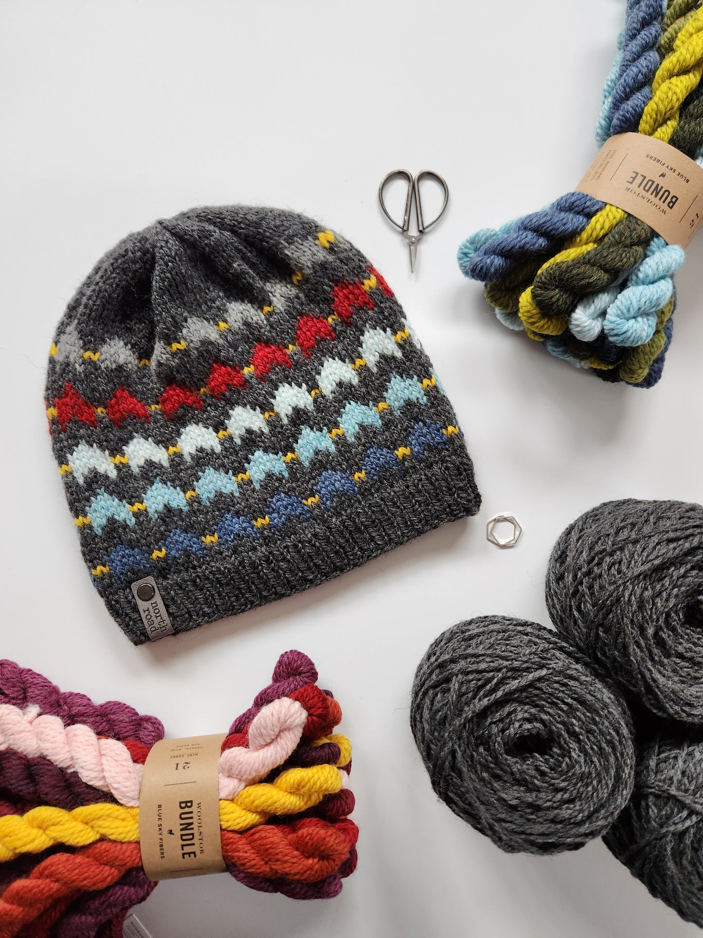 Northern Points Hat Knitting Pattern