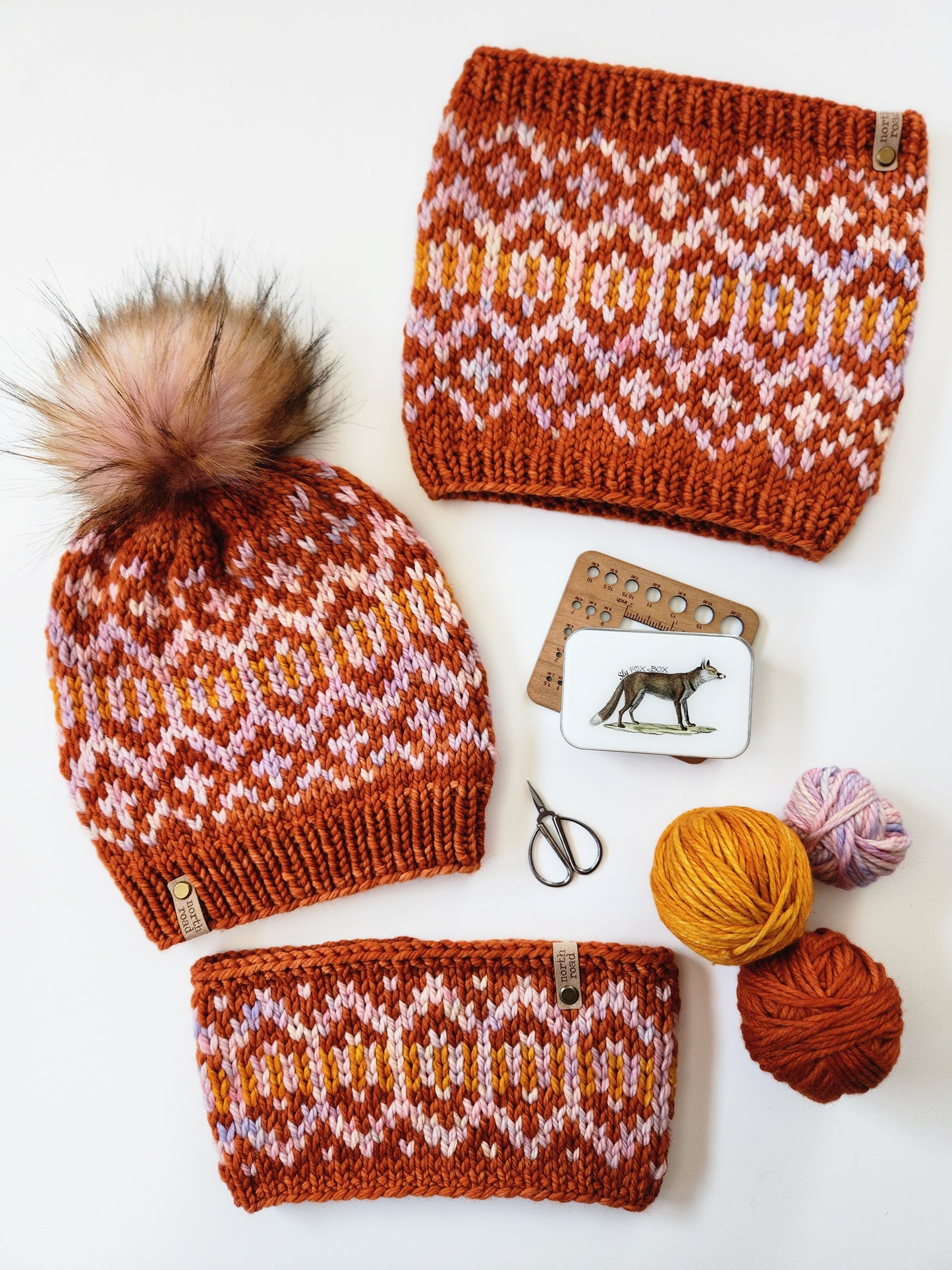 Magnetic Rock Bulky Hat Knitting Pattern