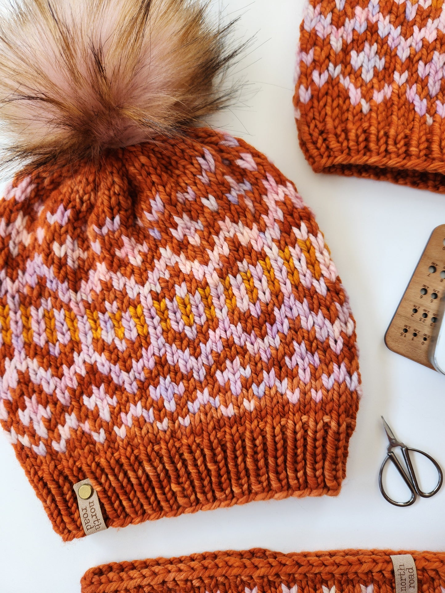 Magnetic Rock Bulky Hat Knitting Pattern