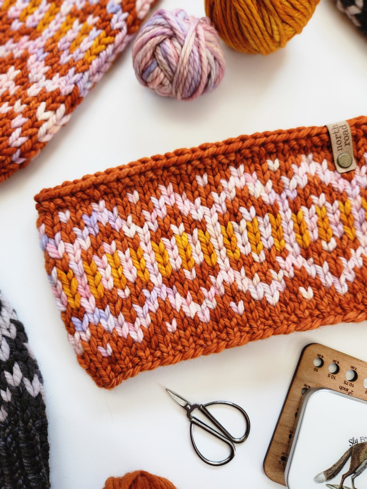 Magnetic Rock Headband Bulky Knitting Pattern