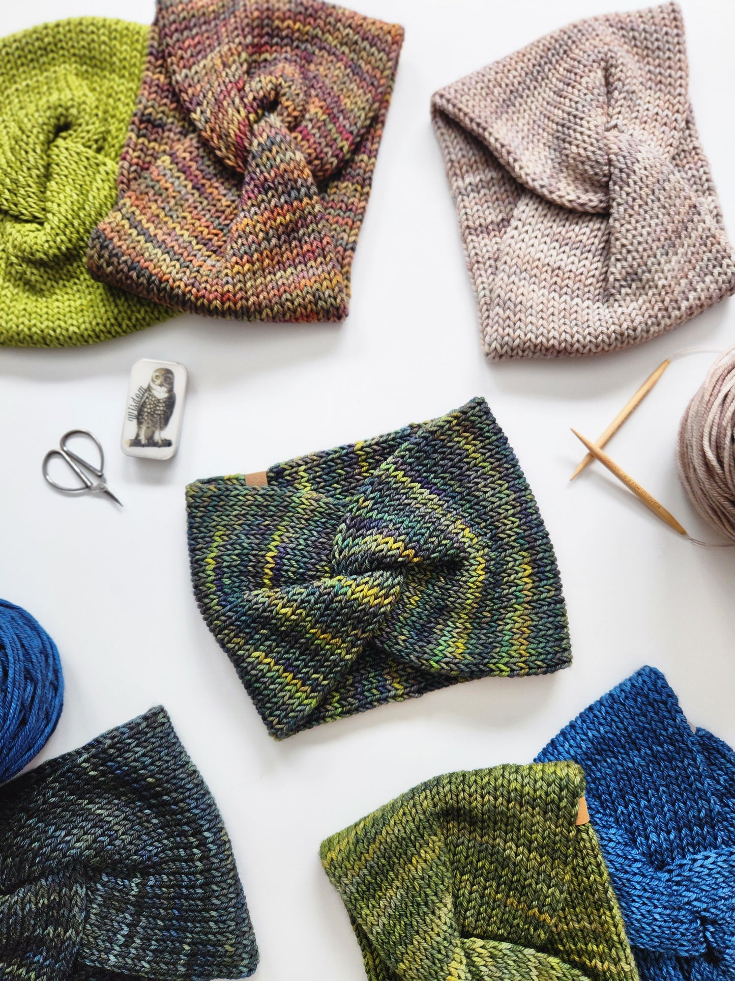 Simple Twisted Headband Knitting Pattern