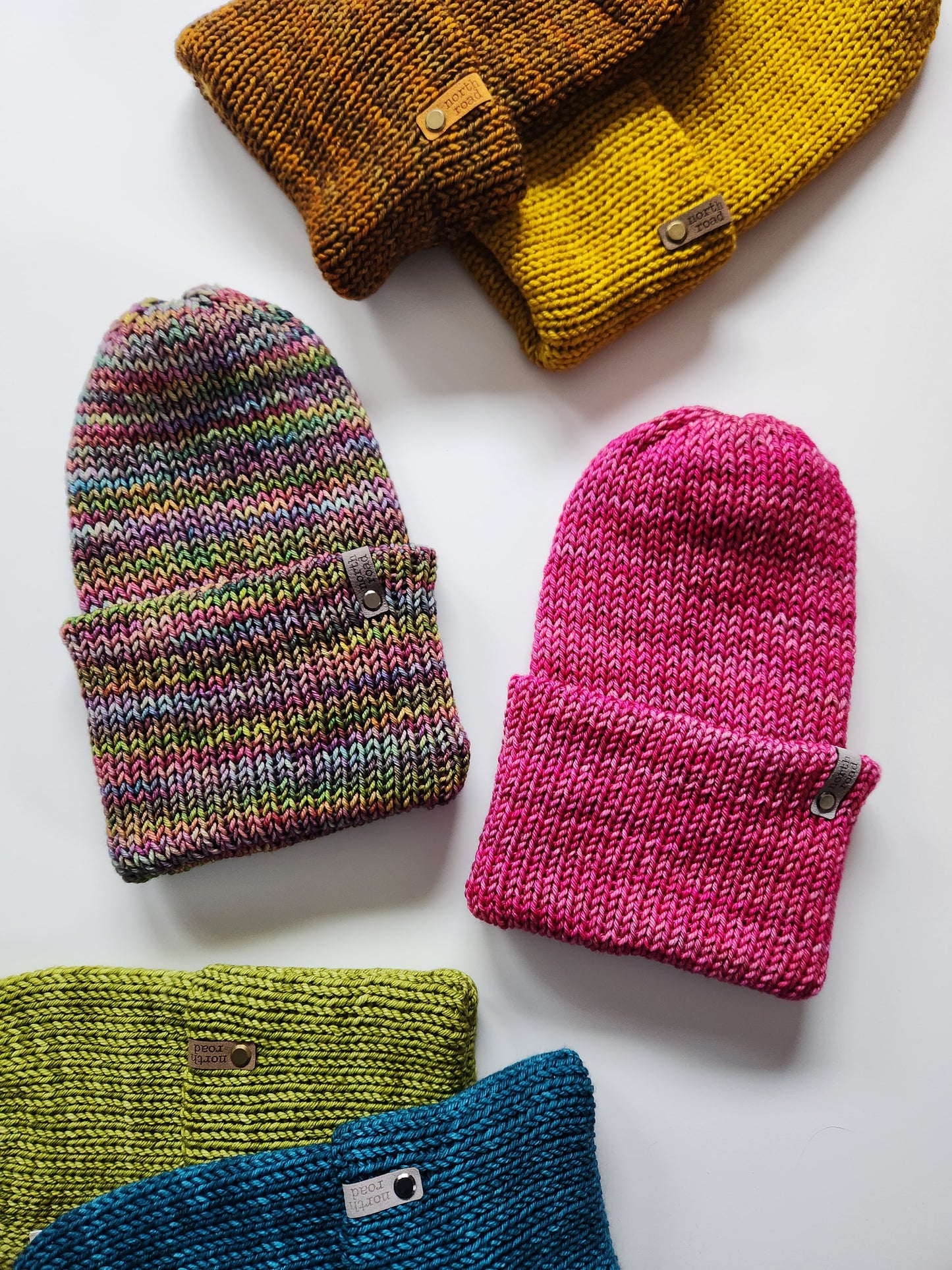 Simple Double Wall Beanie Knitting Pattern