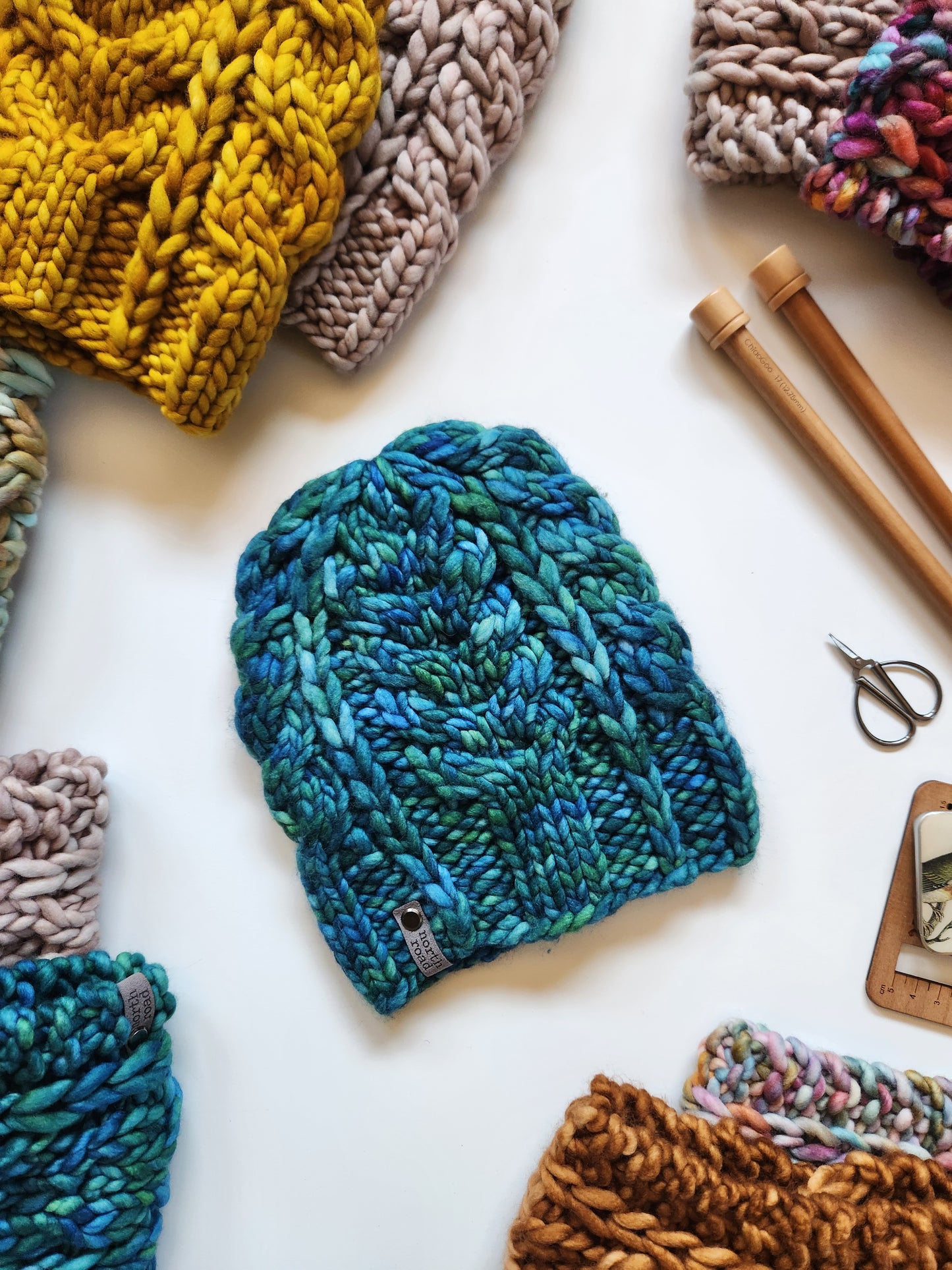 Circle of Pines Hat Knitting Pattern