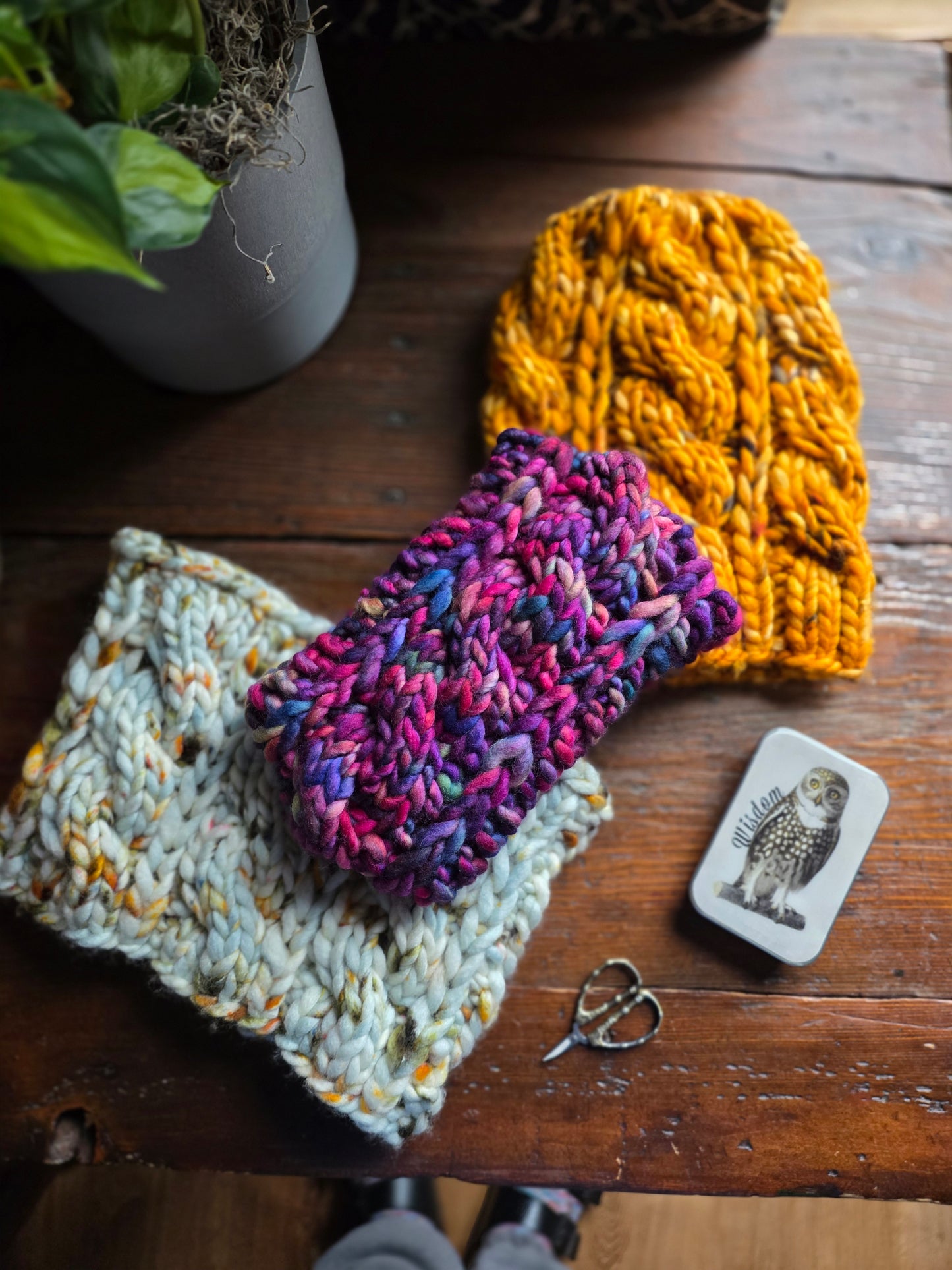 River Falls Headband Knitting Pattern