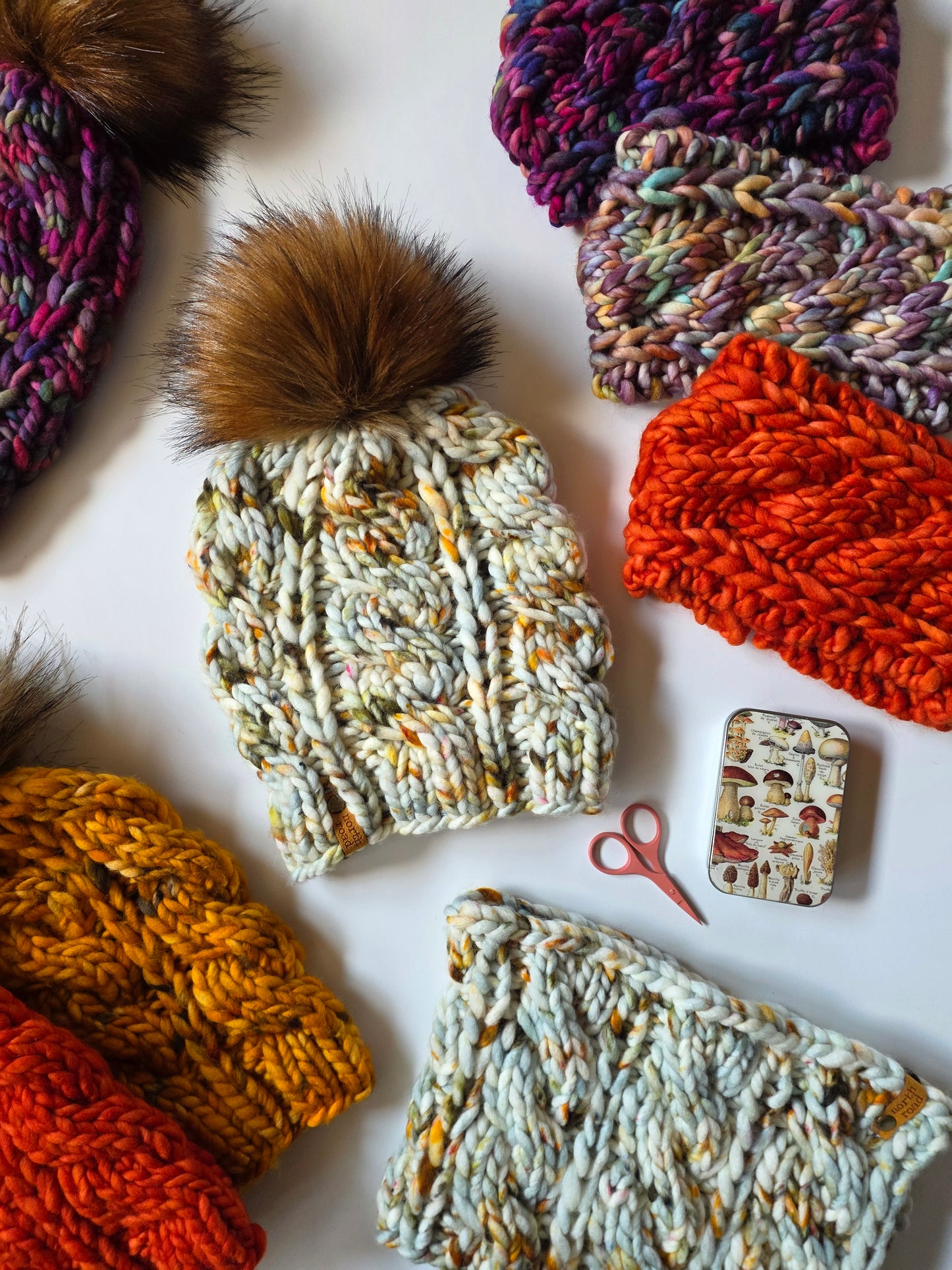 Merino Wool Hat and Cowl Set