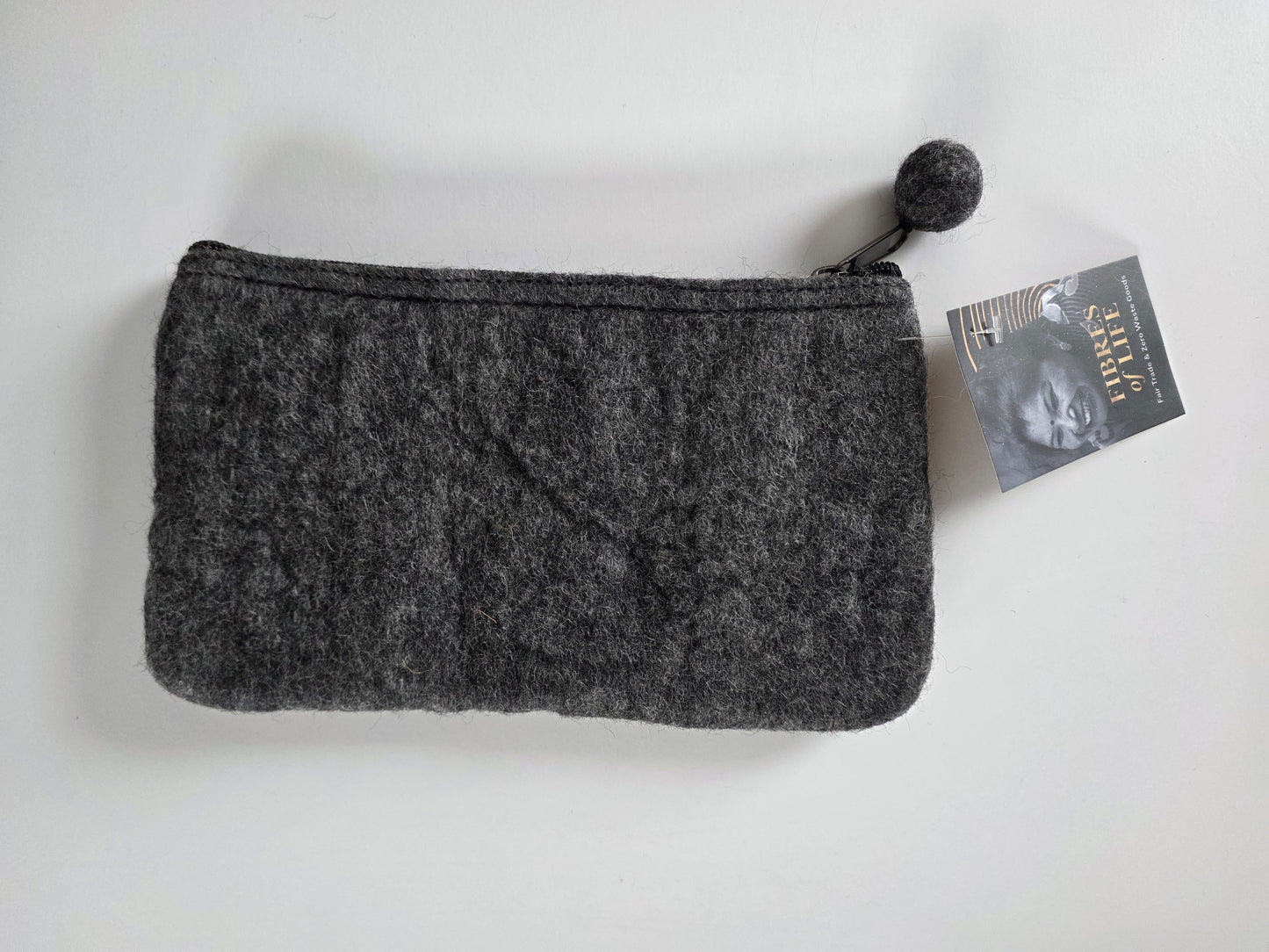 2-Tone Medium Organizer Pouch | Granite