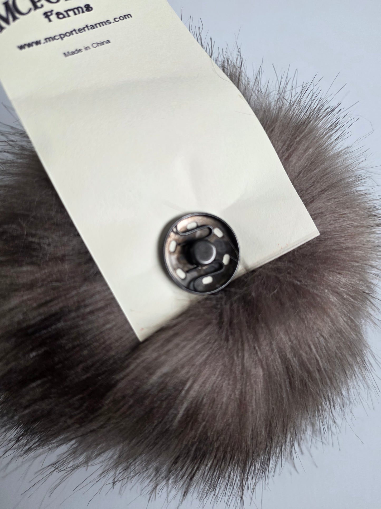McPorter Farms | Faux Fox Fur Pom | 9