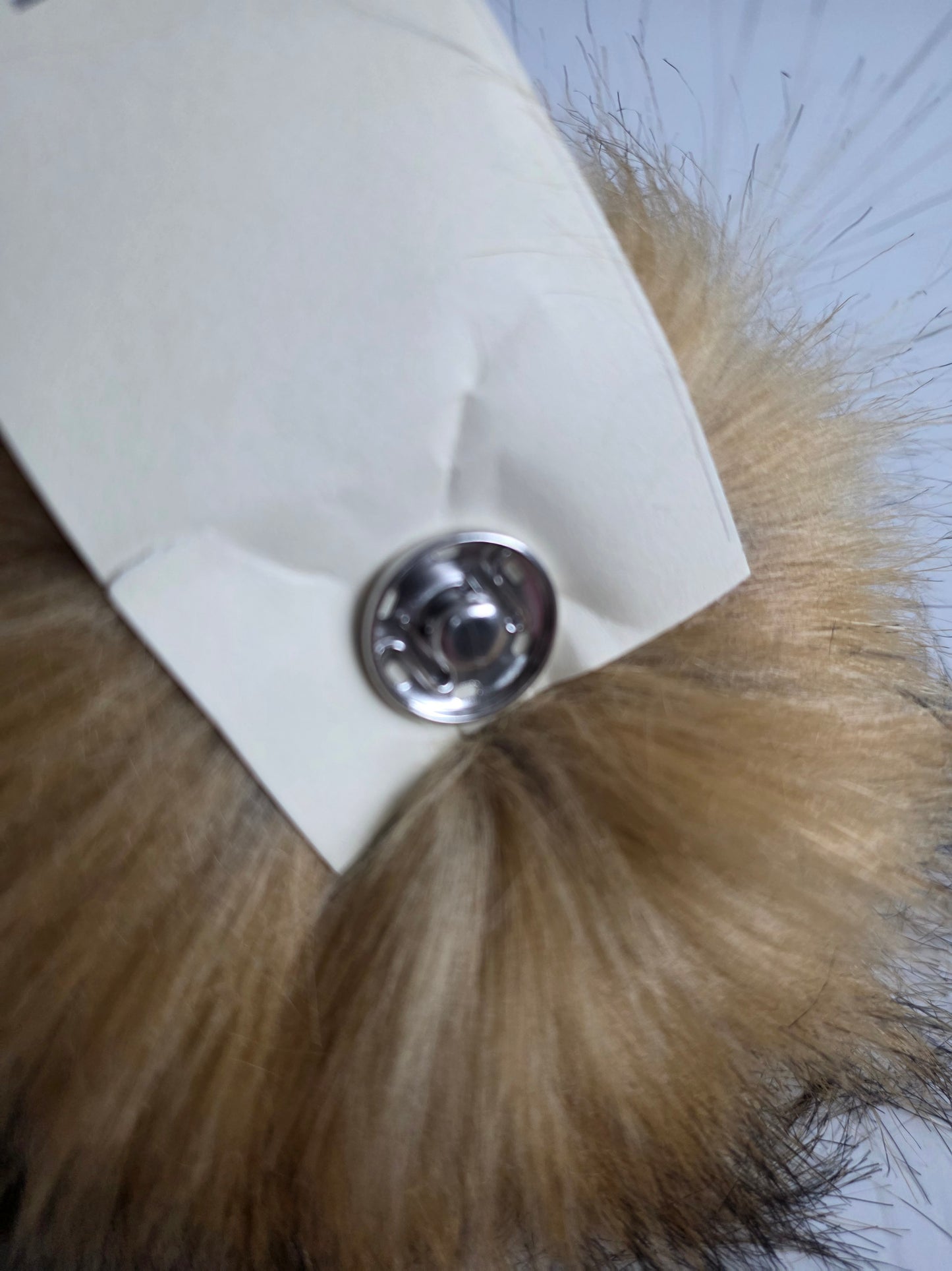 McPorter Farms | Faux Raccoon Fur Pom | 5