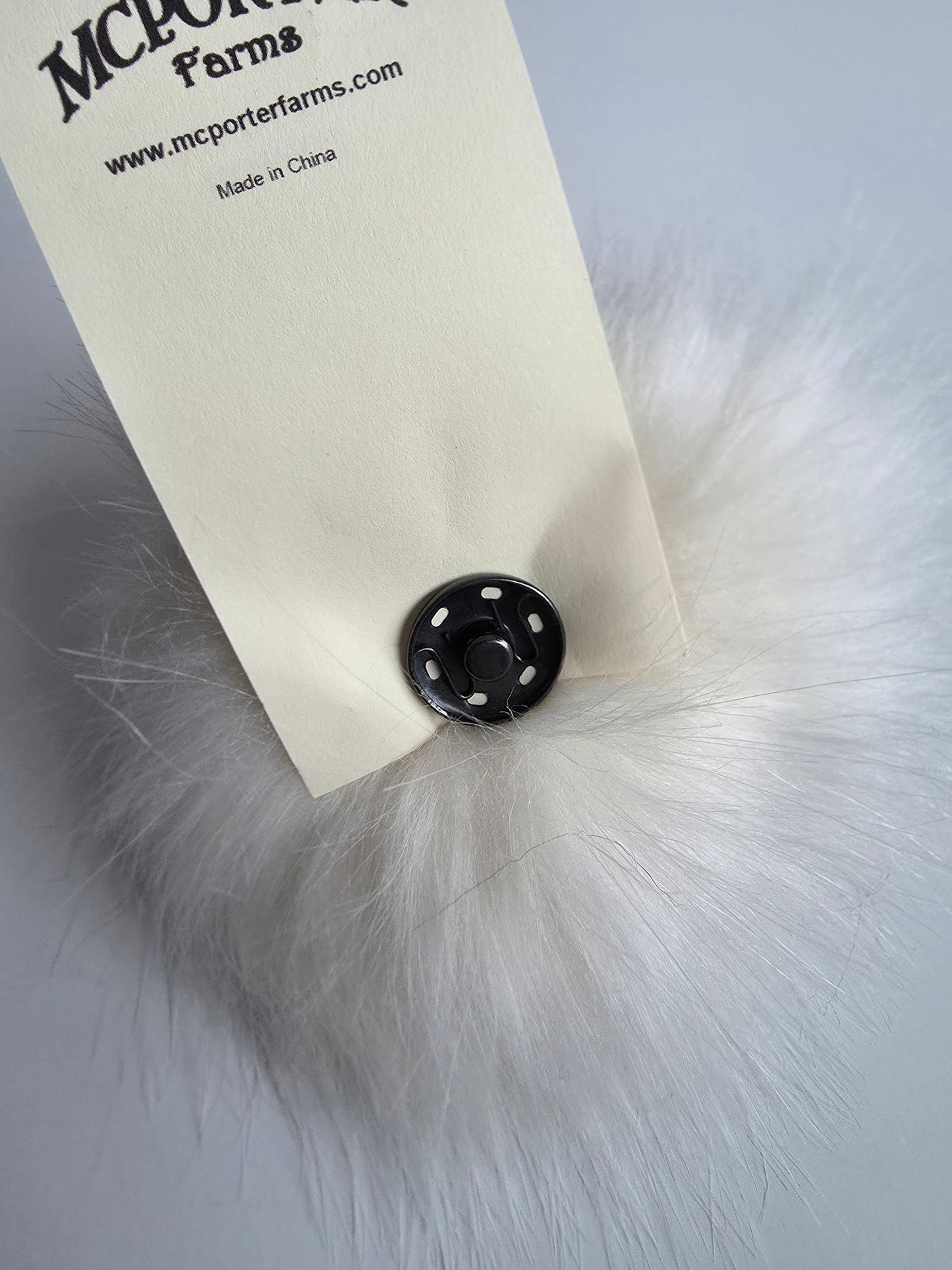 McPorter Farms | Faux Fox Fur Pom | 17
