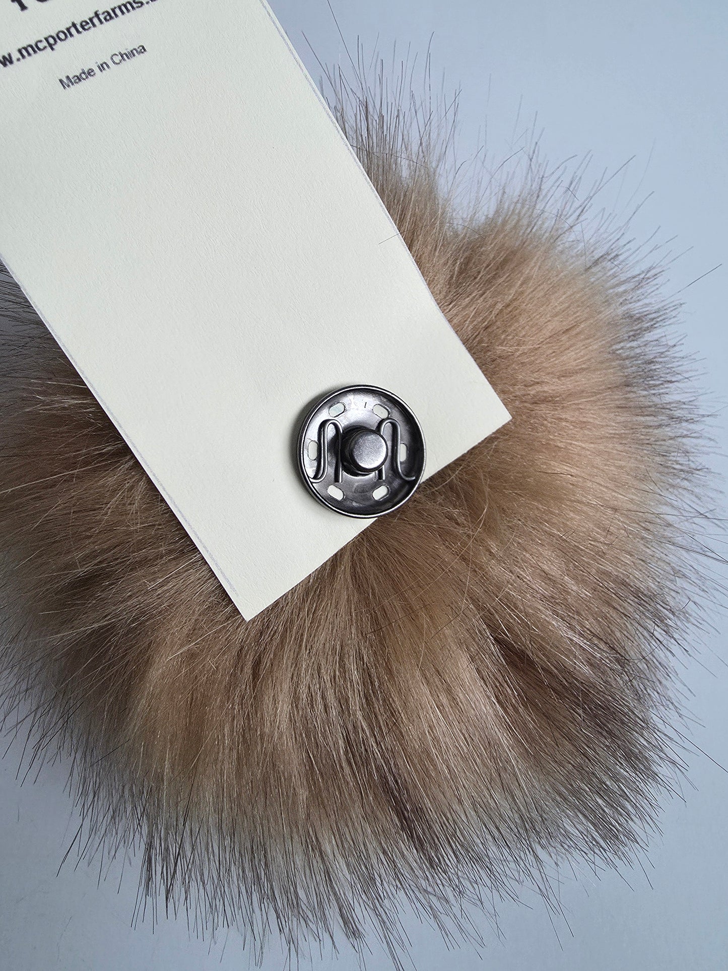 McPorter Farms | Faux Fox Fur Pom | 6