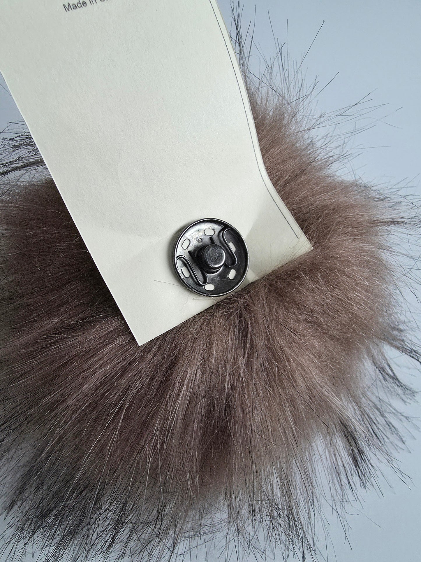 McPorter Farms | Faux Raccoon Fur Pom | 20