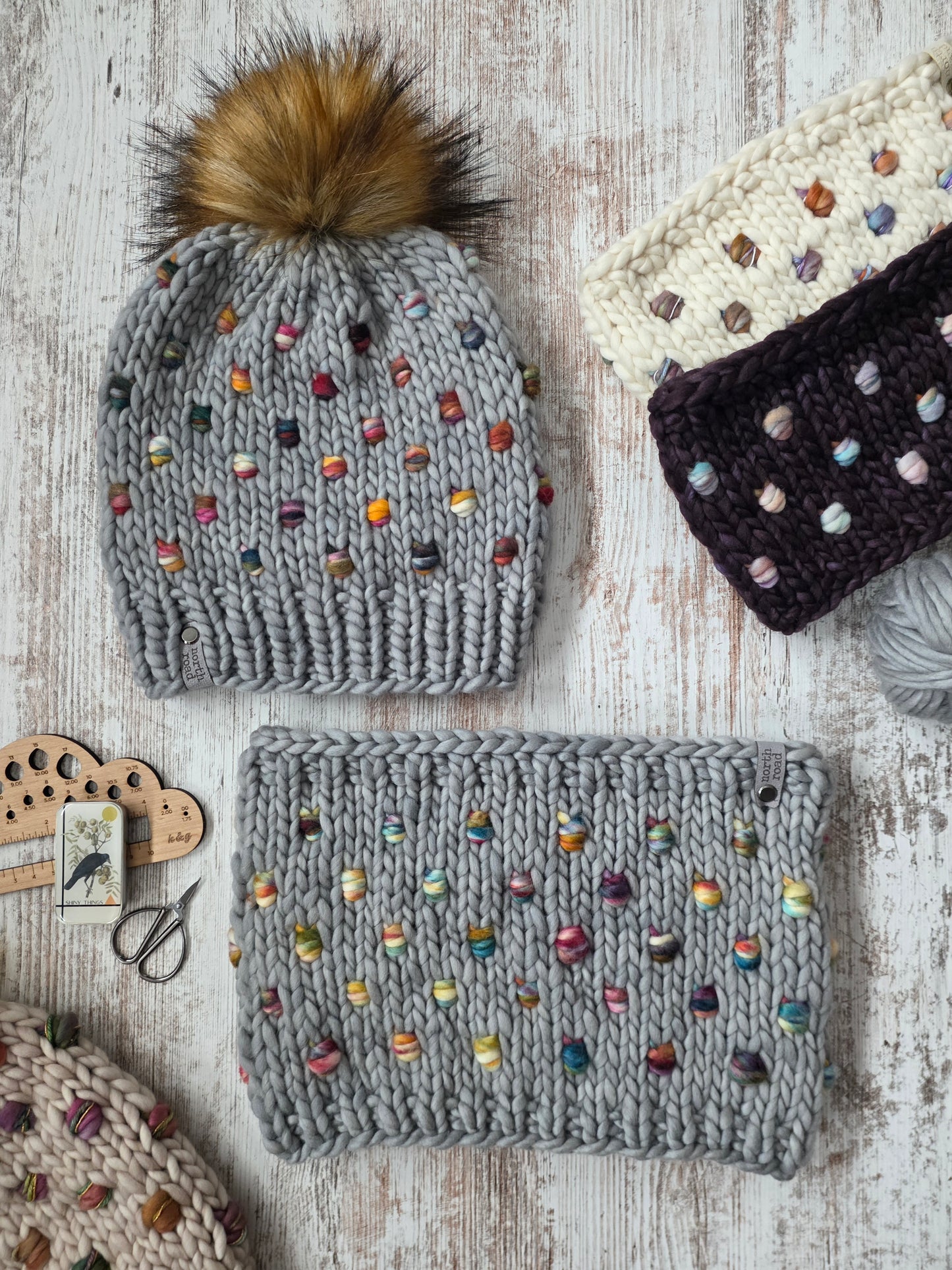 Carbonated Cowl Knitting Pattern