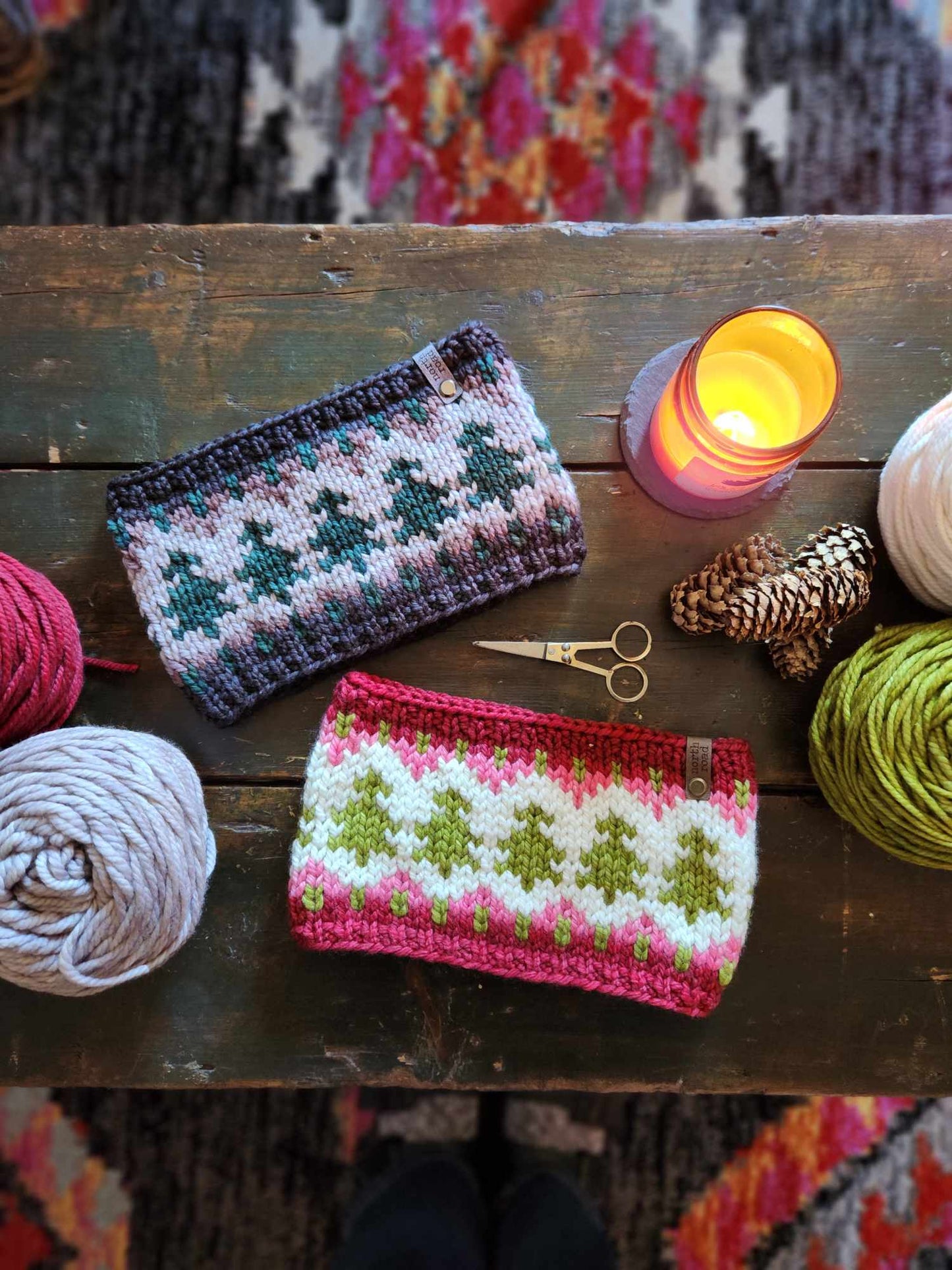 Gunflint Pines Headband Bulky Knitting Pattern