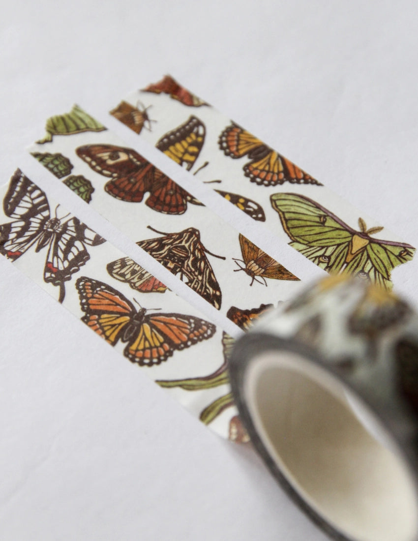 Washi Tape | Butterfly and Moth | WT-503