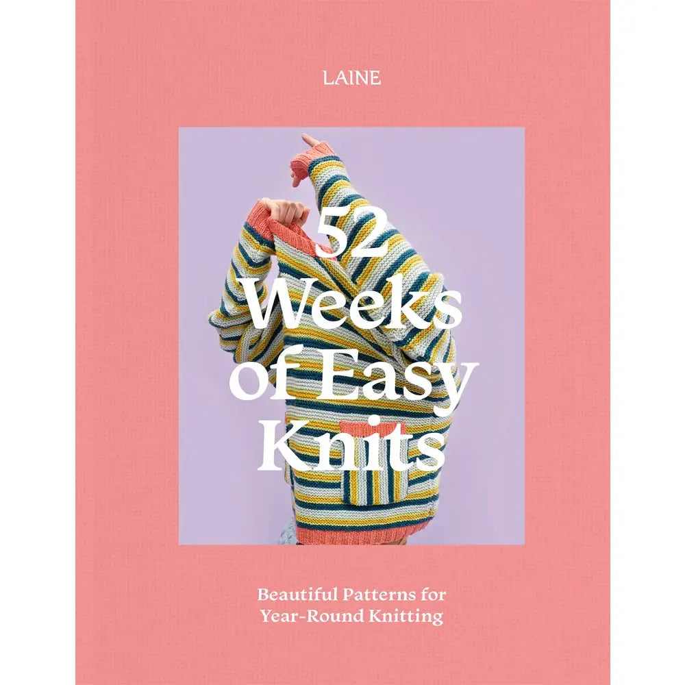 52 Weeks of Easy Knits Knitting Patterns Book