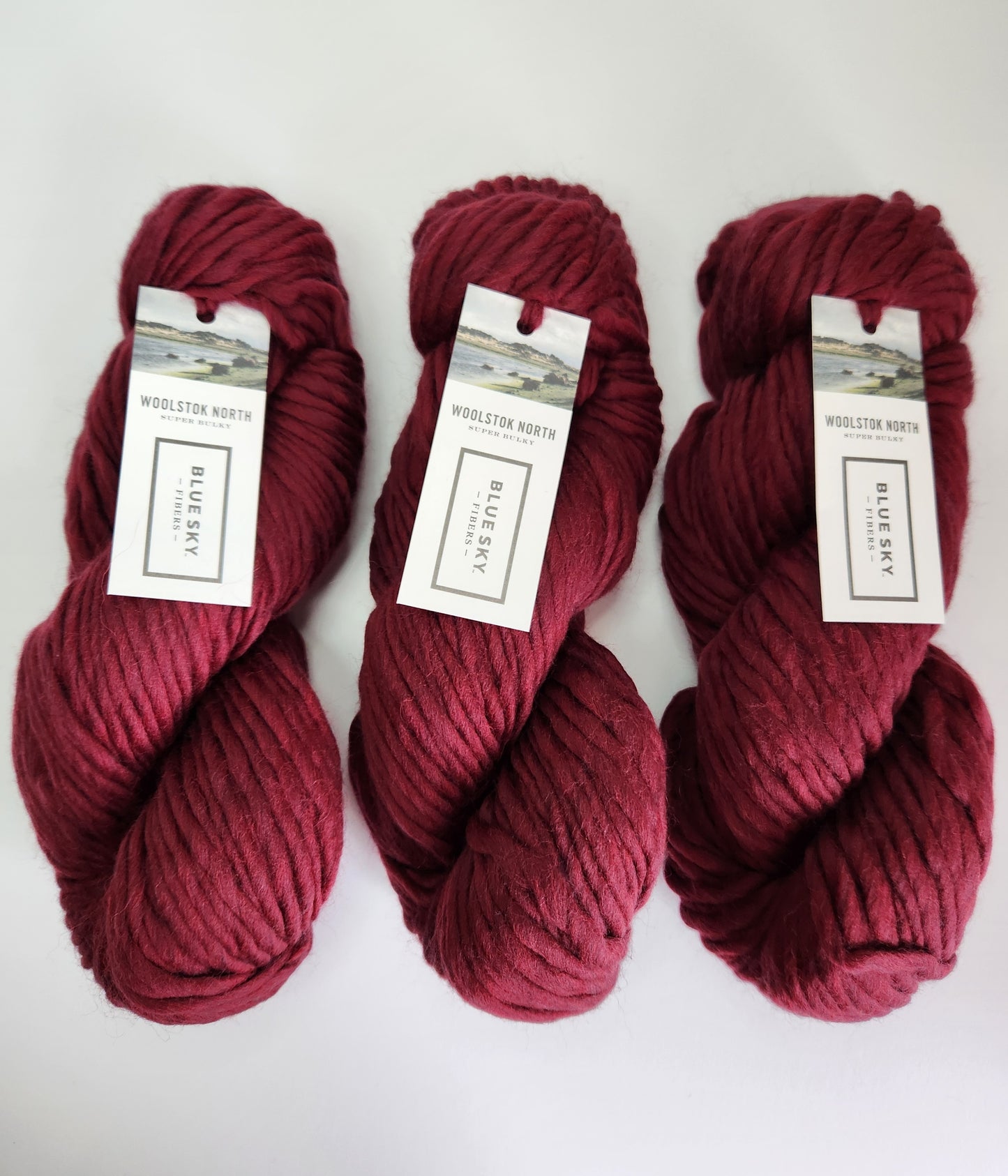 Blue Sky Fibers | Woolstok North | No. 4310 Cranberry Compote