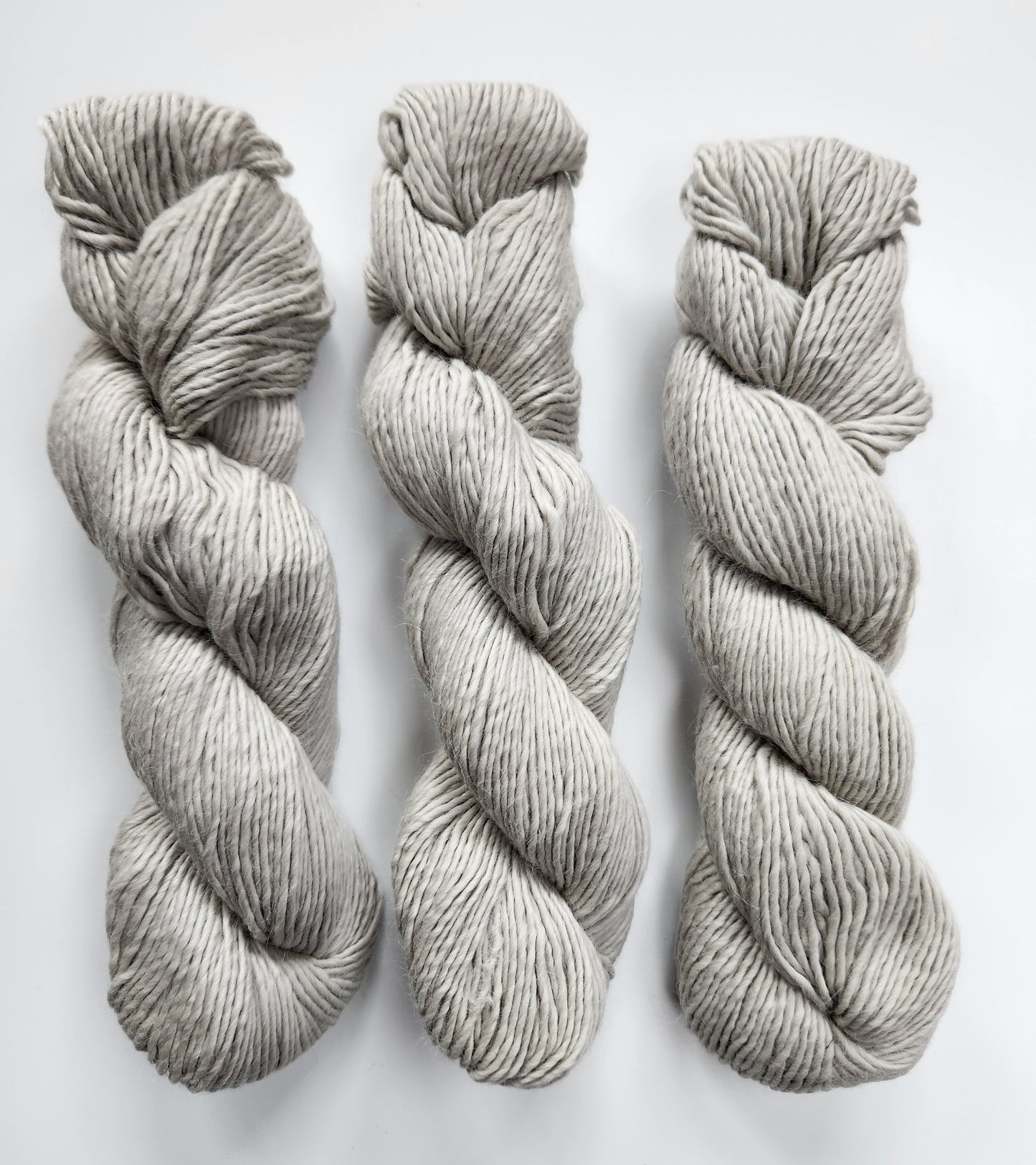 Blue Sky Fibers | Suri Merino | No. 430 | Haze | North Road Knits | Baby Suri Alpaca | Alpaca | Merino | Merino Wool | Worsted | Soft | Squishy | Plush | Smooth | Single Ply