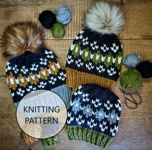 Lutsen Hat Knitting Pattern