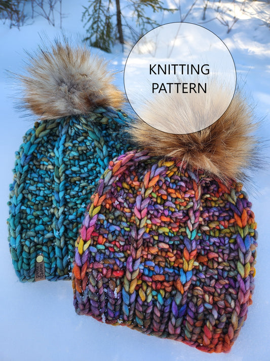 North Road Knits Arrowhead Trail Hat Knitting Pattern
