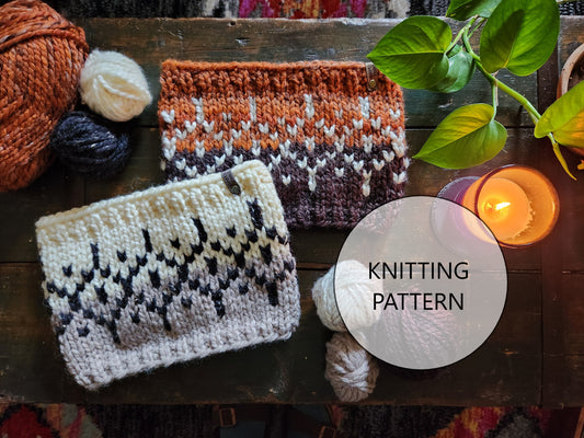 Diamond Willow Cowl Knitting Pattern