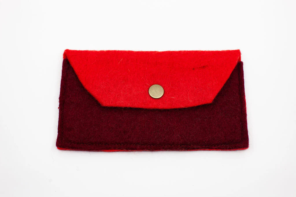 Snap and Go Mini Organizer Pouch | Cranberry